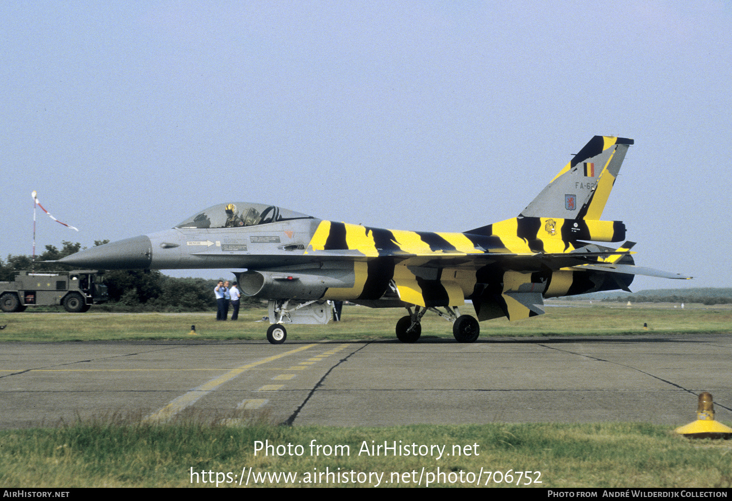 Aircraft Photo of FA62 | General Dynamics F-16A Fighting Falcon | Belgium - Air Force | AirHistory.net #706752