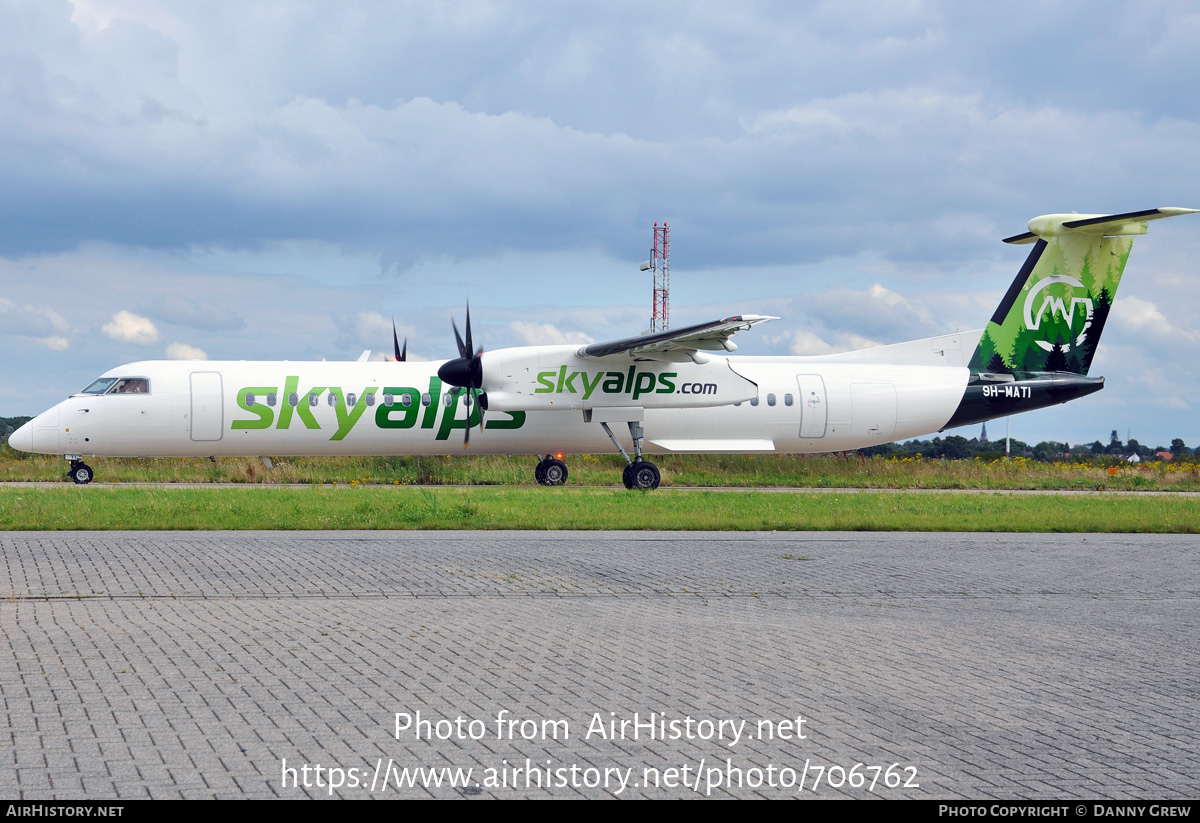 Aircraft Photo of 9H-MATI | Bombardier DHC-8-402 Dash 8 | SkyAlps | AirHistory.net #706762