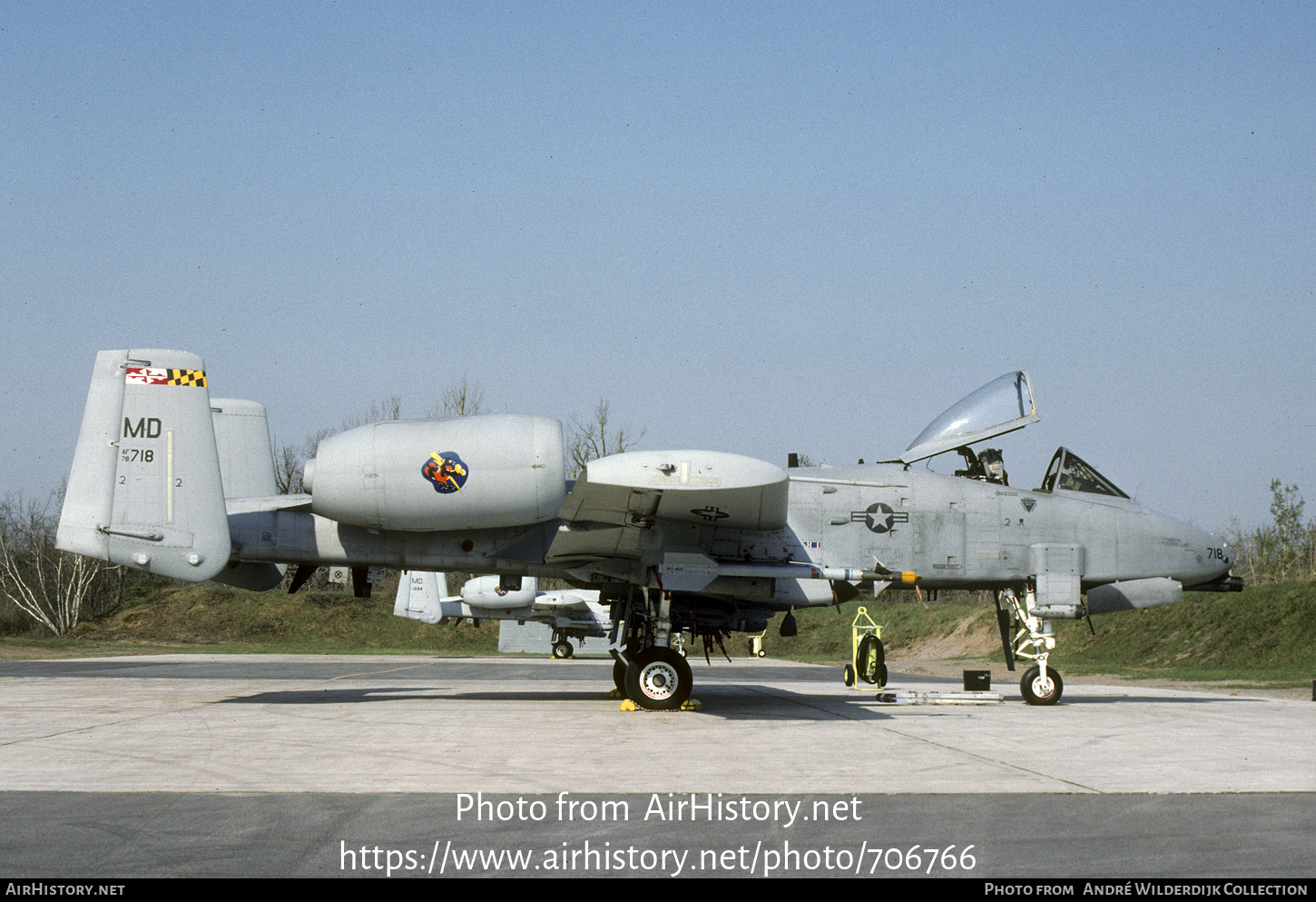 Aircraft Photo of 78-0718 / AF78-718 | Fairchild A-10A Thunderbolt II | USA - Air Force | AirHistory.net #706766