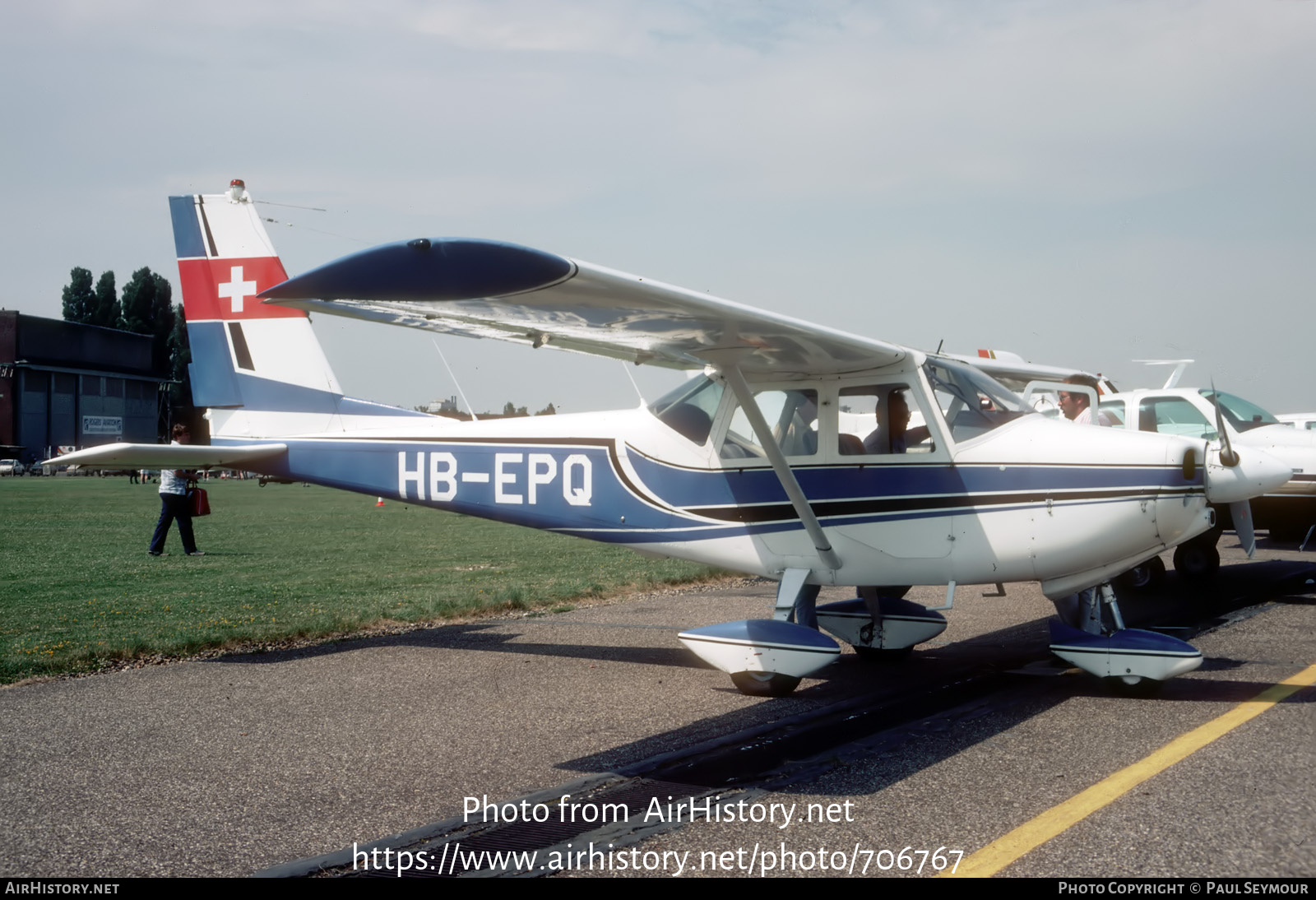 Aircraft Photo of HB-EPQ | Partenavia P-64B Oscar 200 | AirHistory.net ...