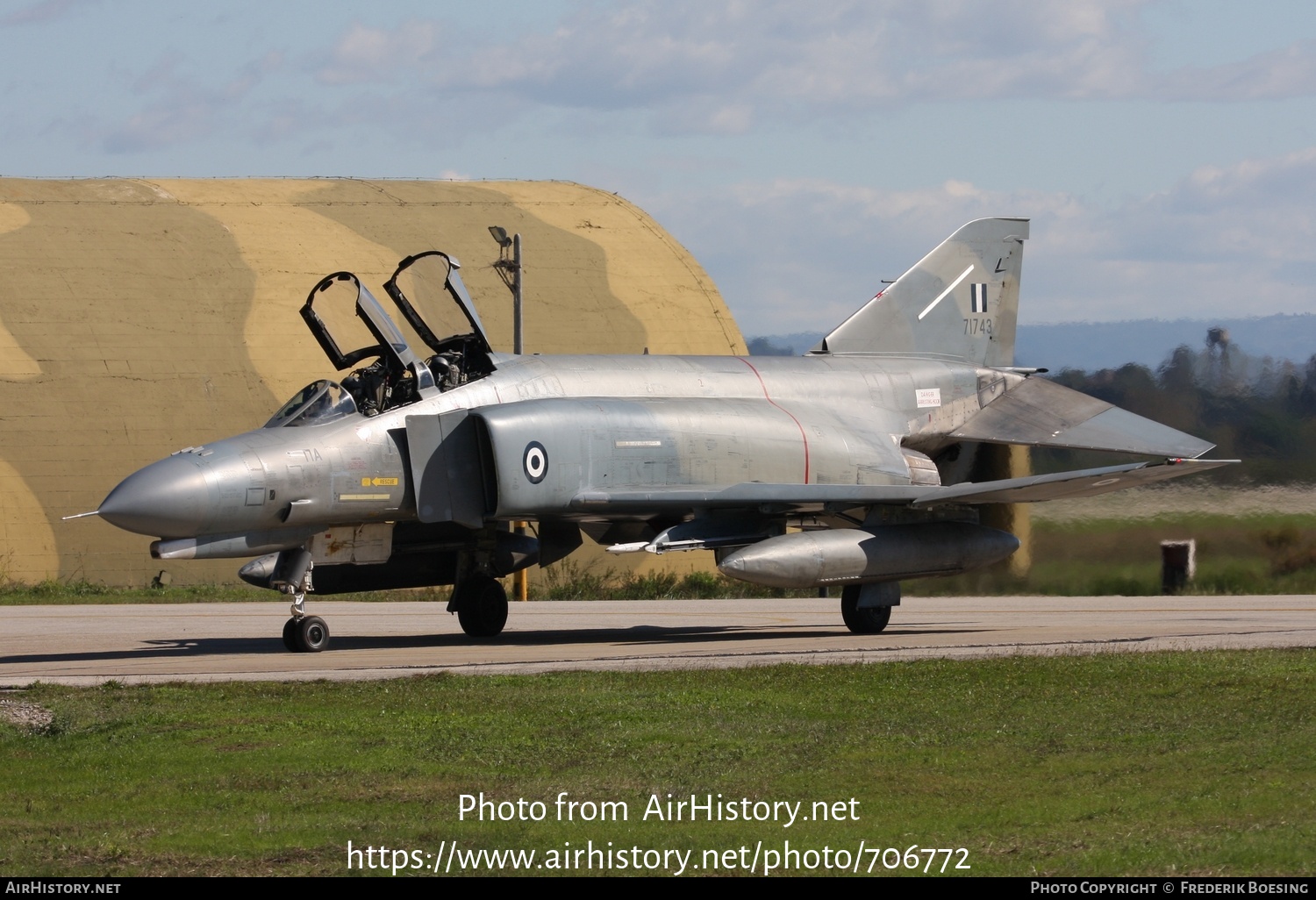 Aircraft Photo of 71743 | McDonnell Douglas F-4E AUP Phantom II | Greece - Air Force | AirHistory.net #706772