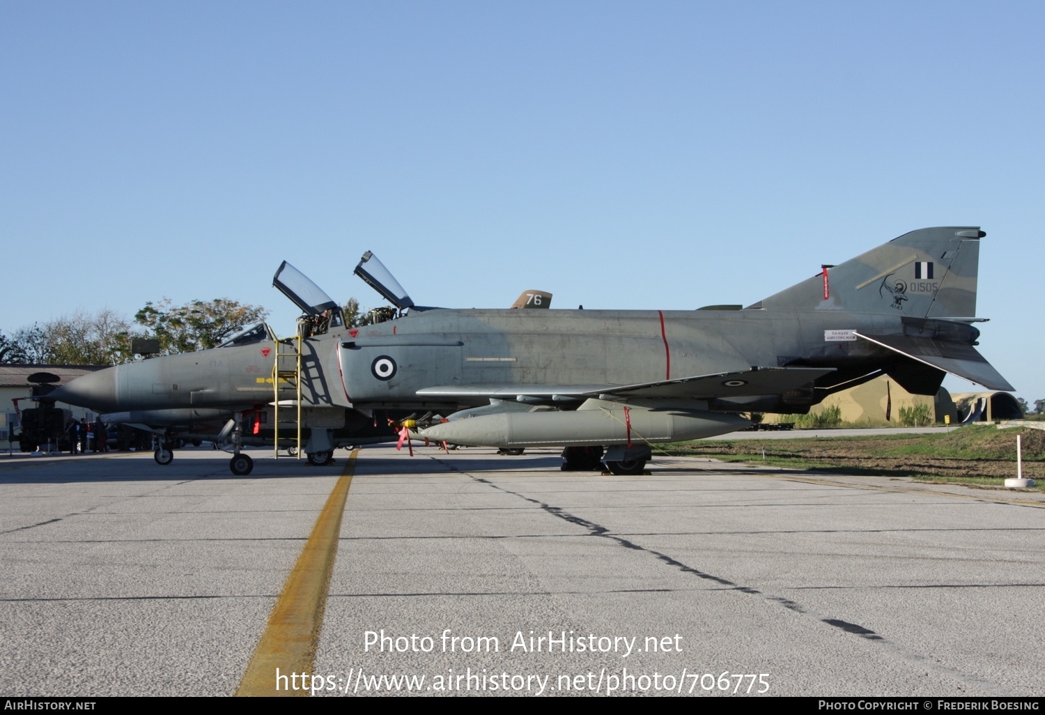 Aircraft Photo of 01505 | McDonnell Douglas F-4E AUP Phantom II | Greece - Air Force | AirHistory.net #706775