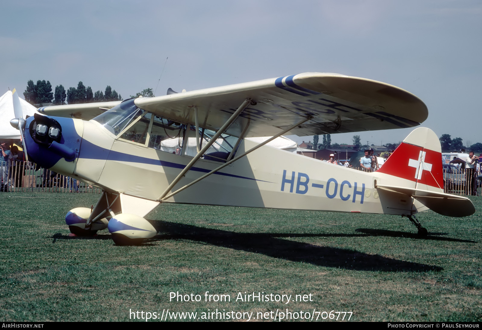 Aircraft Photo of HB-OCH | Piper J-3C-65 Cub | AirHistory.net #706777