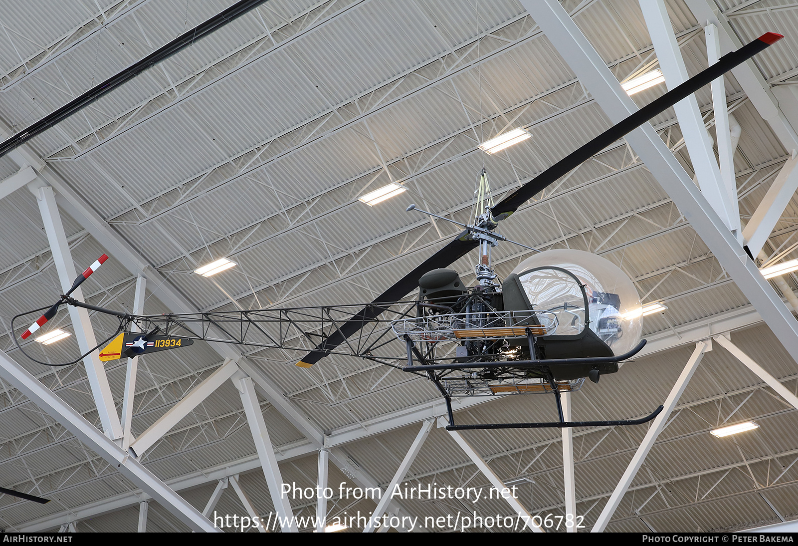 Aircraft Photo of 51-13934 / 113934 | Bell OH-13E Sioux | USA - Army | AirHistory.net #706782