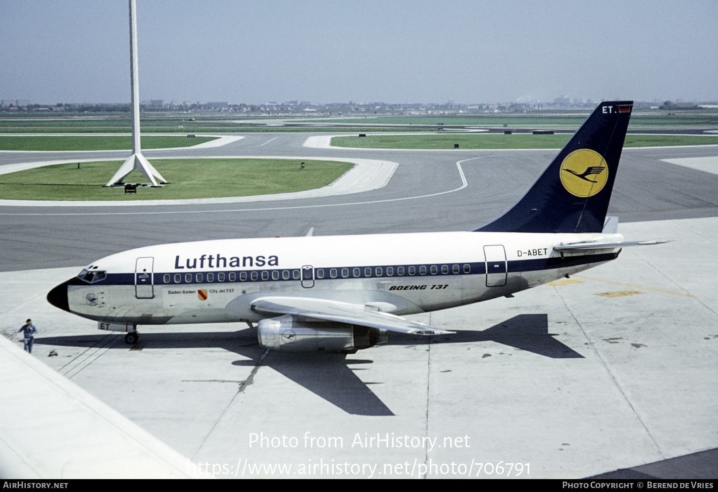 Aircraft Photo of D-ABET | Boeing 737-130 | Lufthansa | AirHistory.net #706791