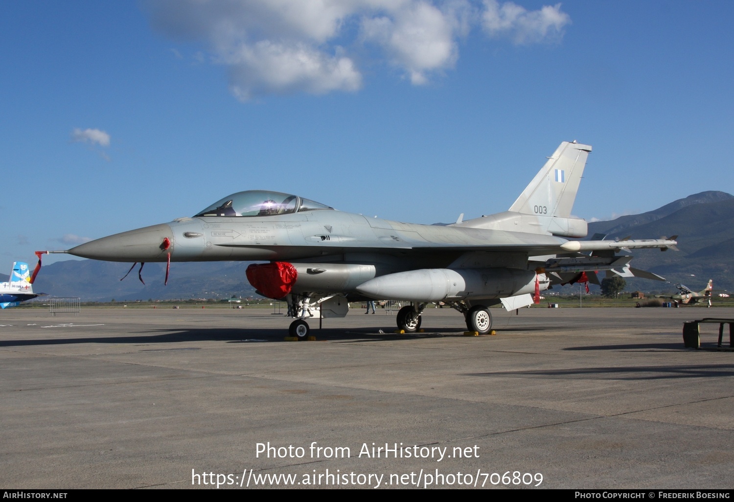 Aircraft Photo of 003 | Lockheed Martin F-16CJ Fighting Falcon | Greece - Air Force | AirHistory.net #706809