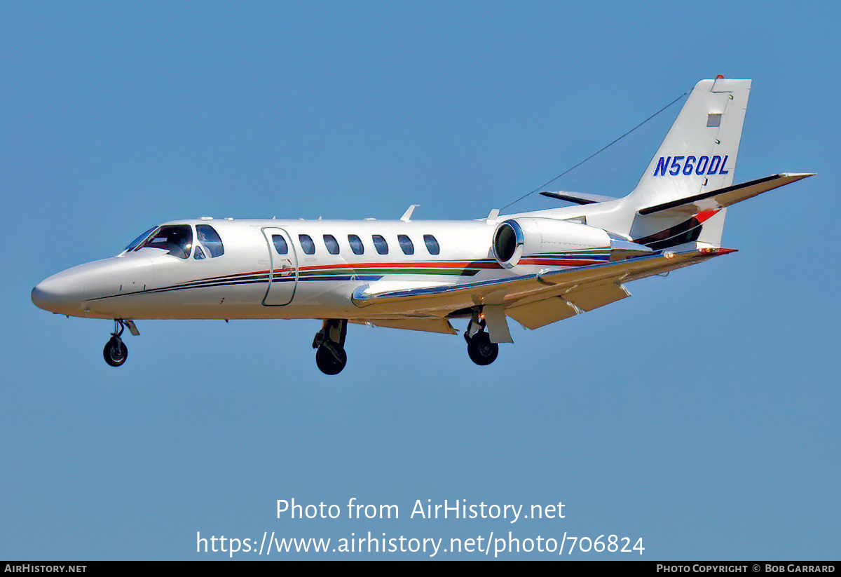 Aircraft Photo of N560DL | Cessna 560 Citation Encore+ | AirHistory.net #706824