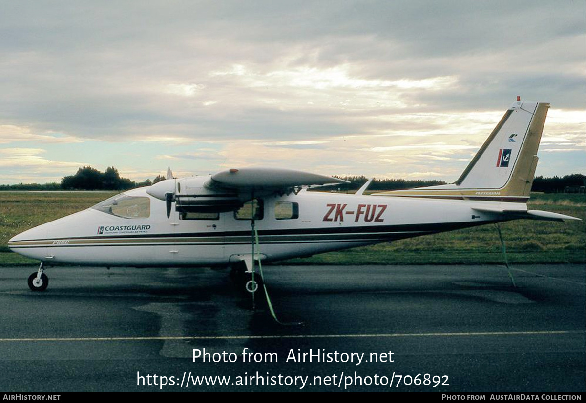 Aircraft Photo of ZK-FUZ | Partenavia P-68C | Coastguard Air Patrol | AirHistory.net #706892