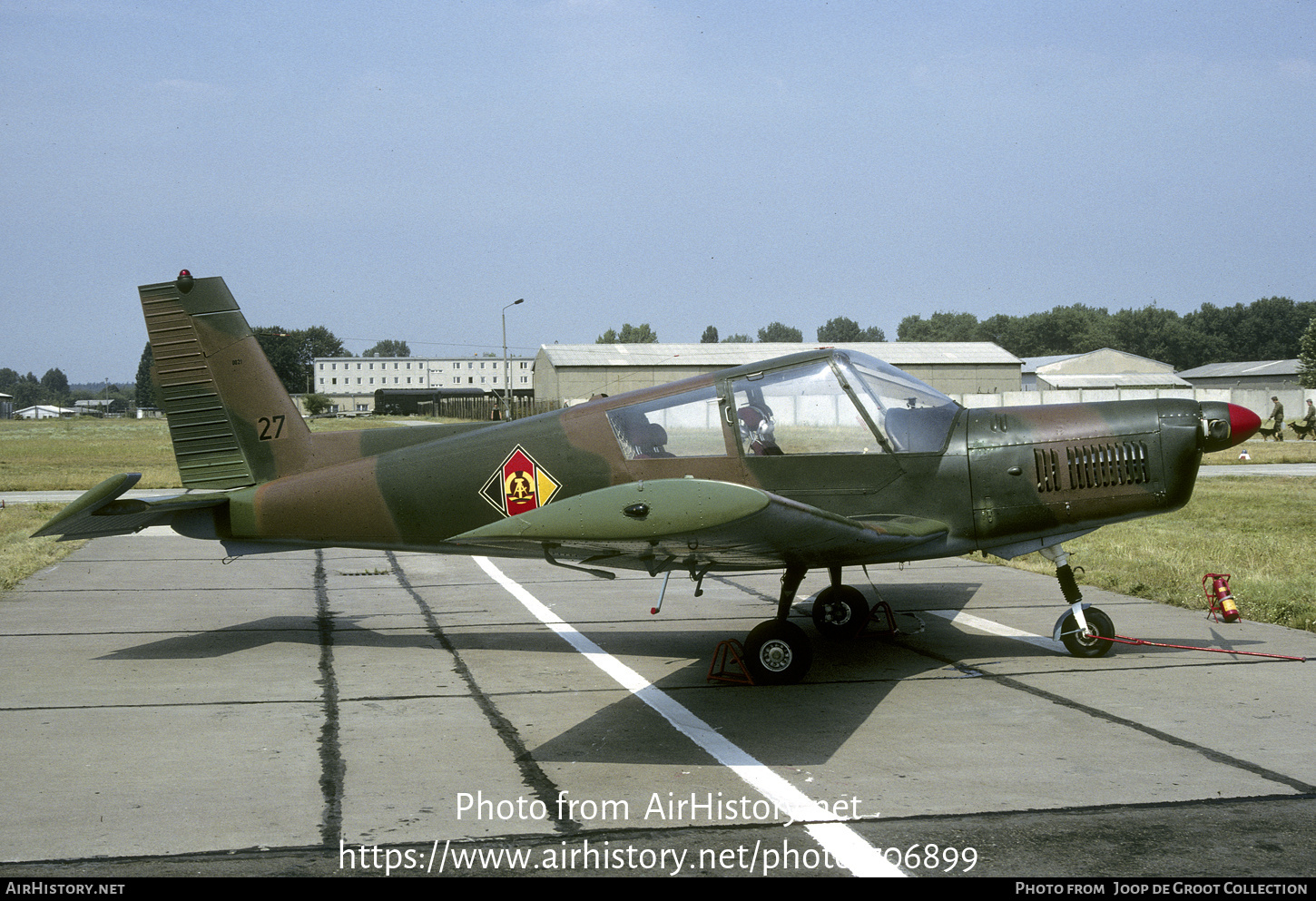 Aircraft Photo of 27 | Zlin Z-43 | East Germany - Air Force | AirHistory.net #706899