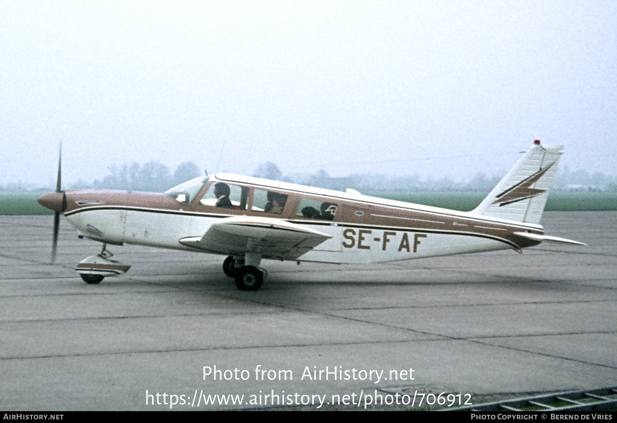 Aircraft Photo of SE-FAF | Piper PA-32-260 Cherokee Six | AirHistory.net #706912