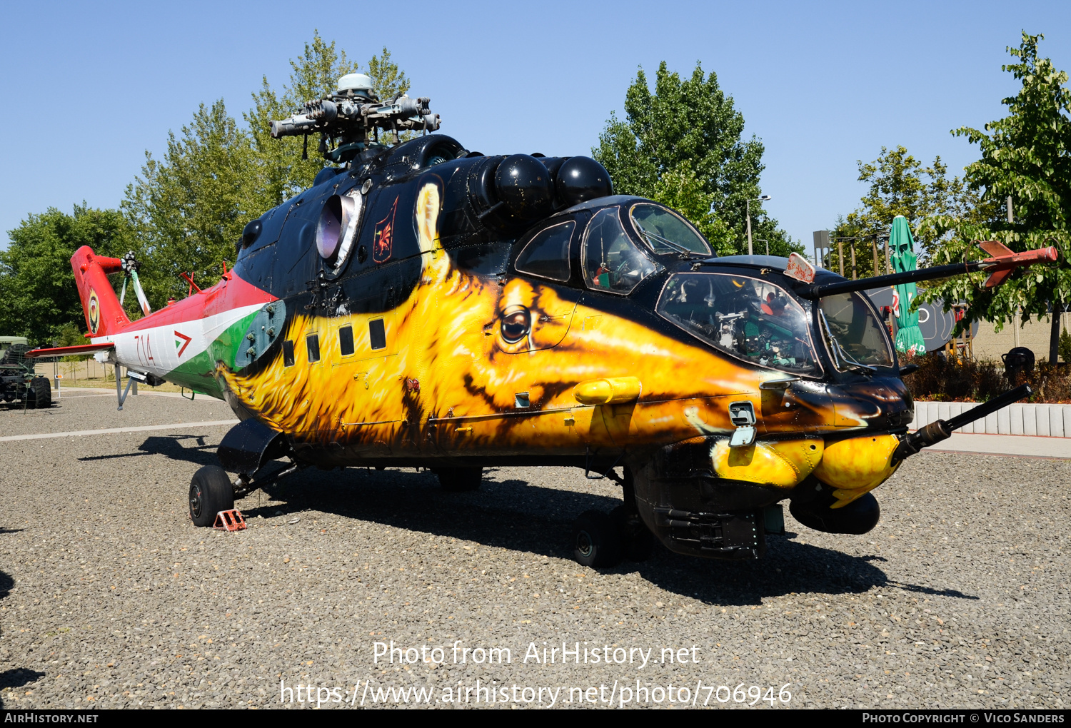 Aircraft Photo of 714 | Mil Mi-24V | Hungary - Air Force | AirHistory.net #706946