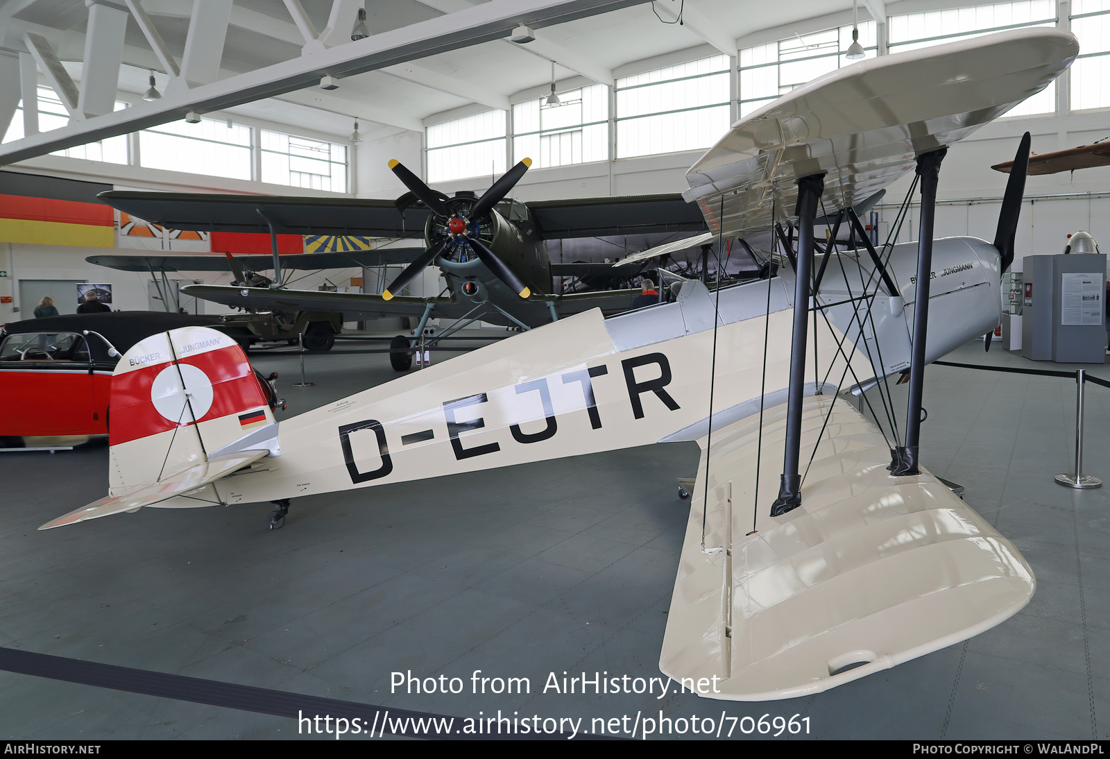 Aircraft Photo of D-EJTR | Bucker Bu-131B Jungmann | AirHistory.net #706961