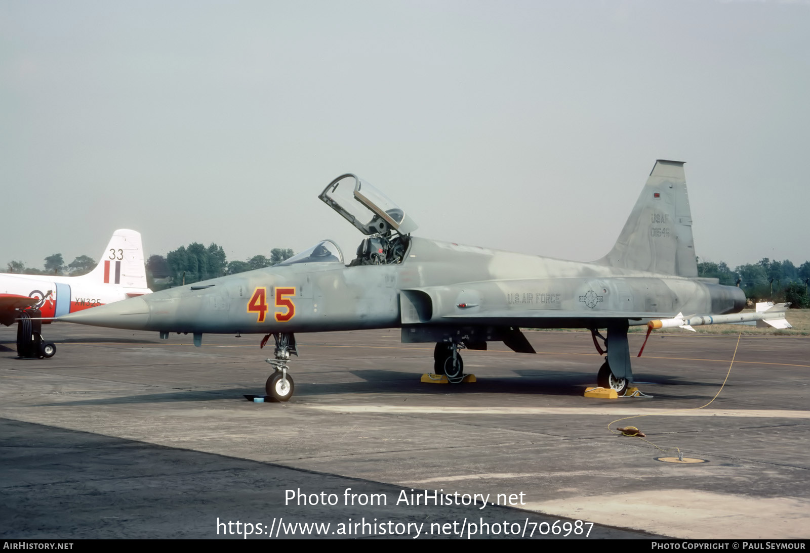 Aircraft Photo of 74-1545 / 01545 | Northrop F-5E Tiger II | USA - Air Force | AirHistory.net #706987