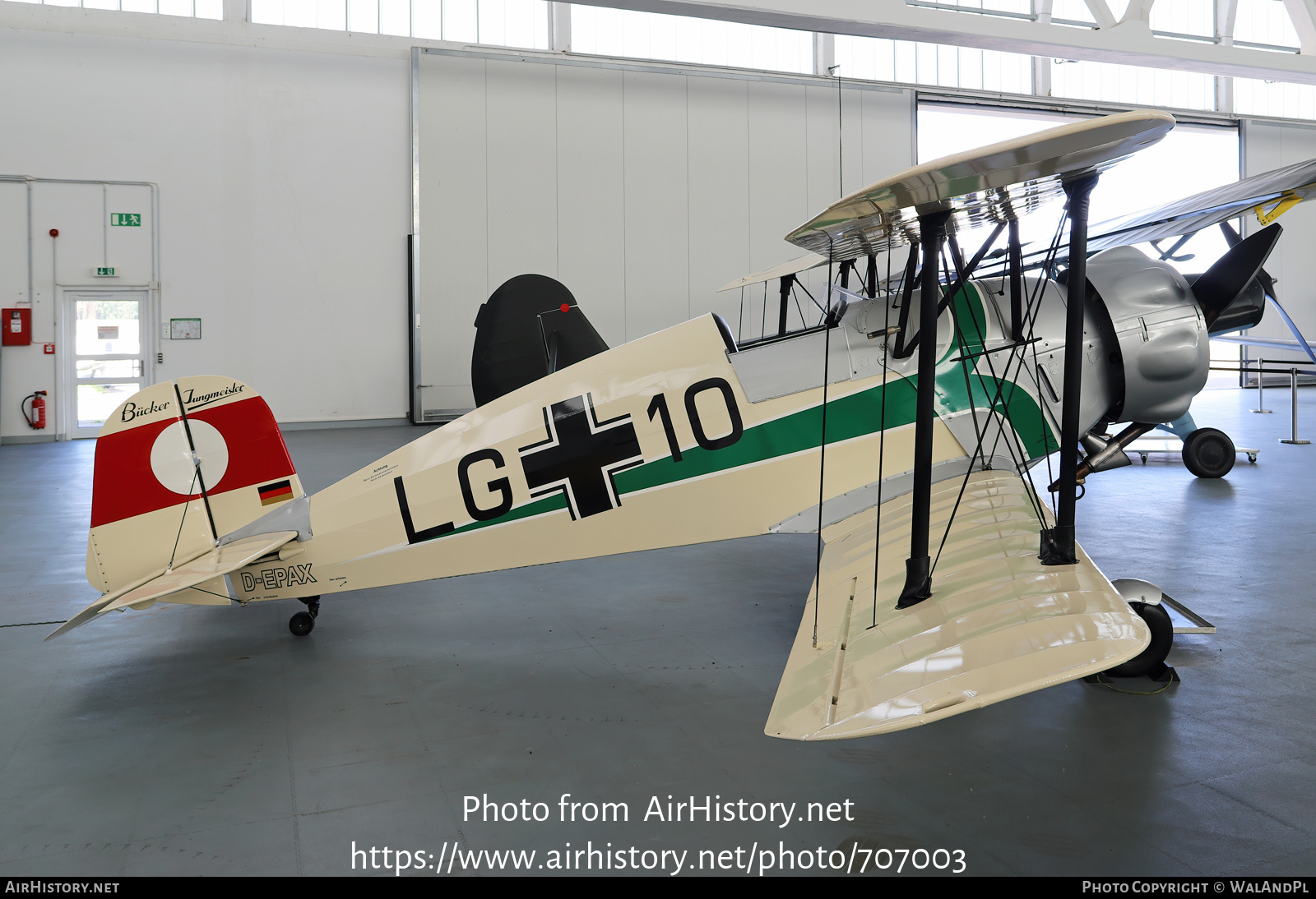 Aircraft Photo of D-EPAX | CASA 1.133L Jungmeister | Germany - Air Force | AirHistory.net #707003