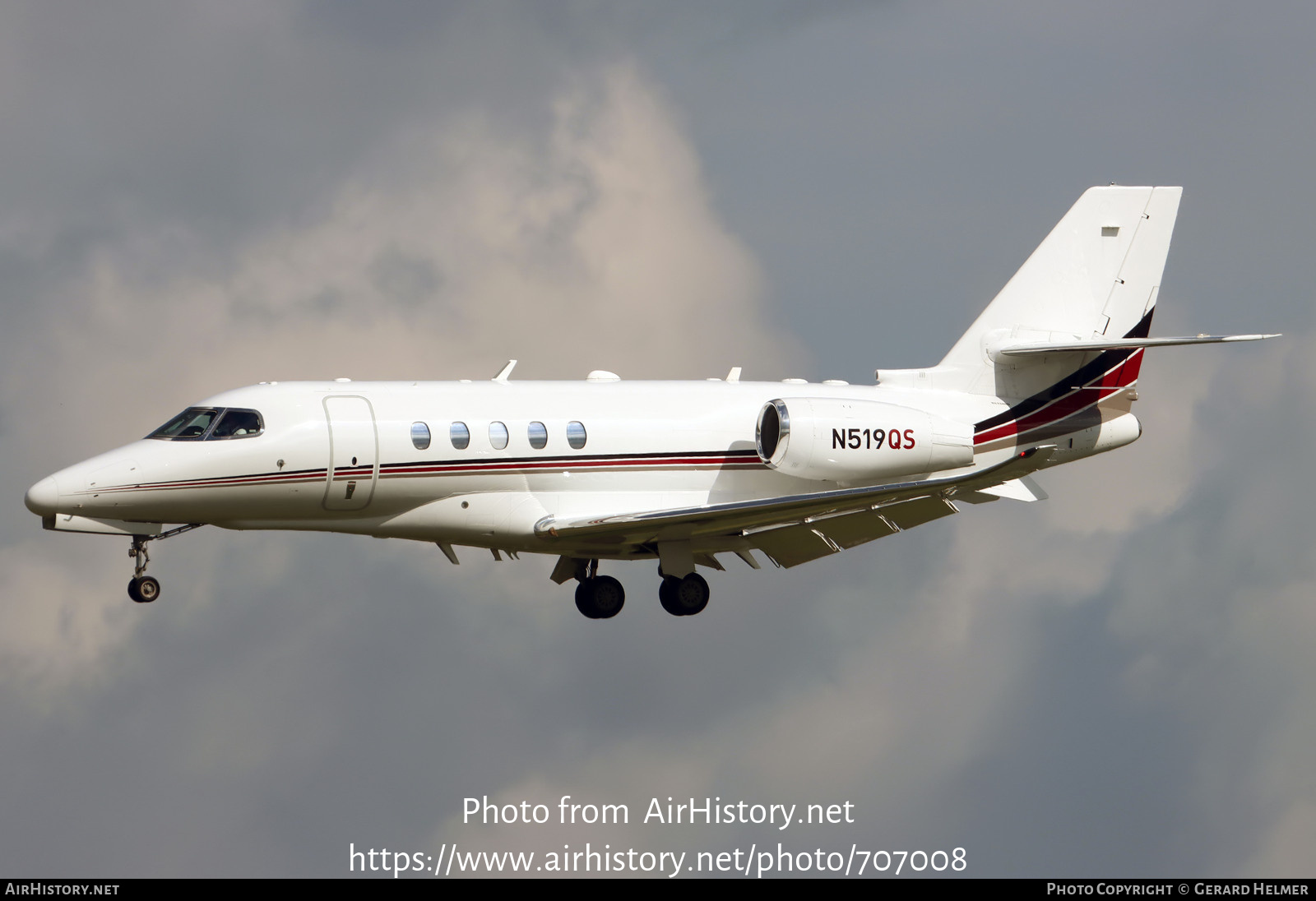 Aircraft Photo of N519QS | Cessna 680A Citation Latitude | AirHistory.net #707008