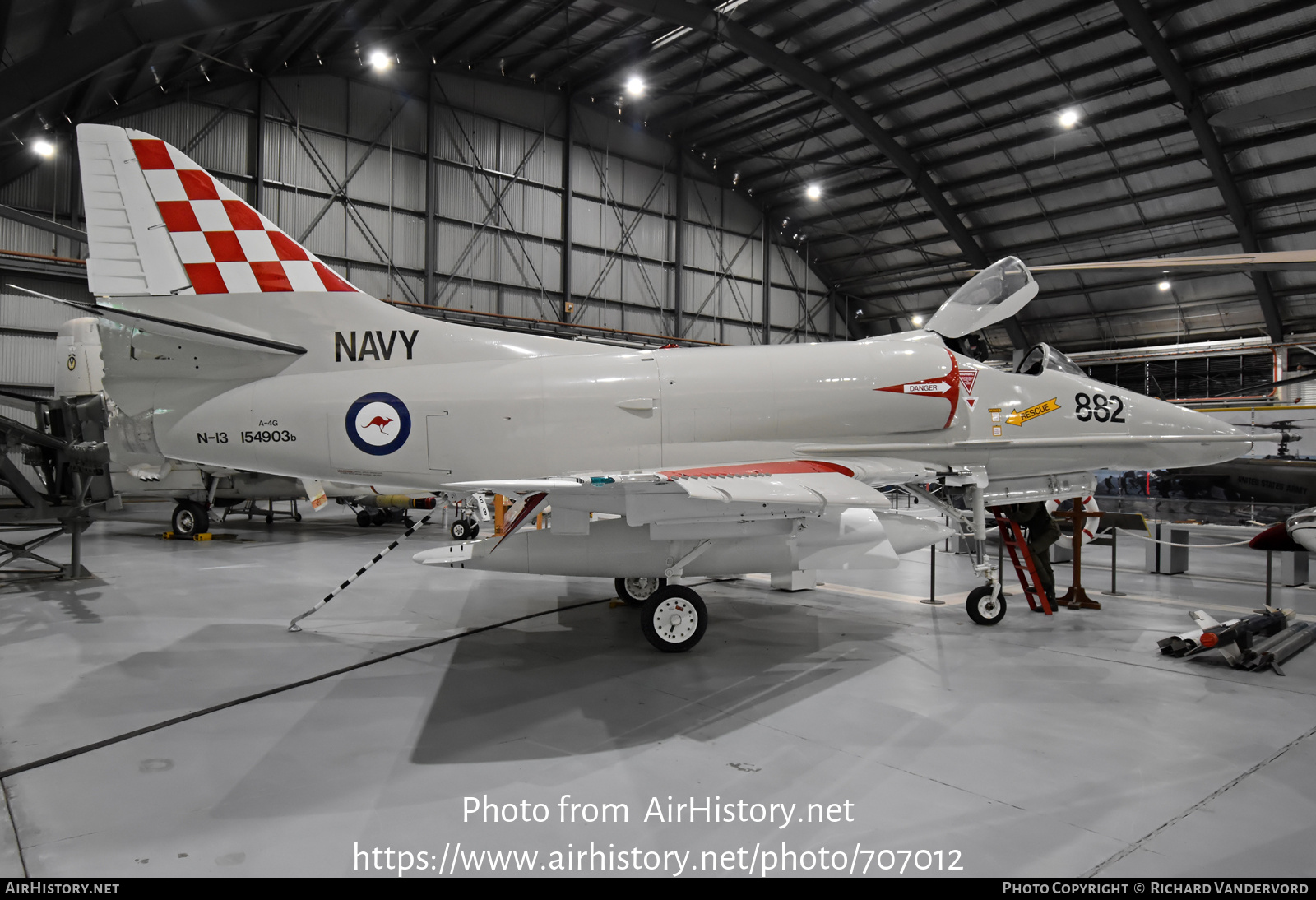 Aircraft Photo of N13-154903 | Douglas TA-4B Skyhawk | Australia - Navy | AirHistory.net #707012