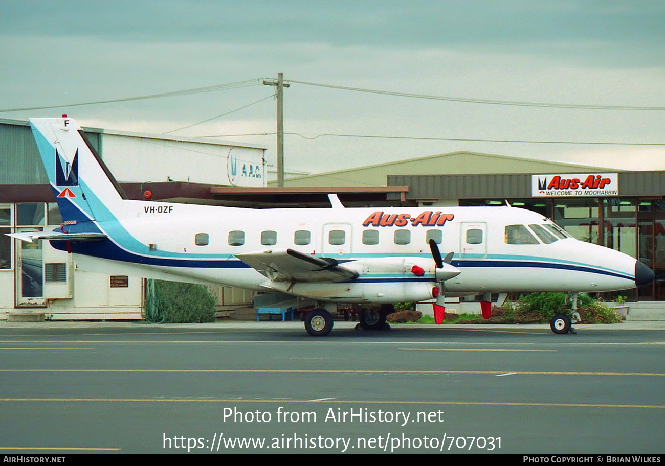 Aircraft Photo of VH-OZF | Embraer EMB-110P2 Bandeirante | Aus-Air | AirHistory.net #707031