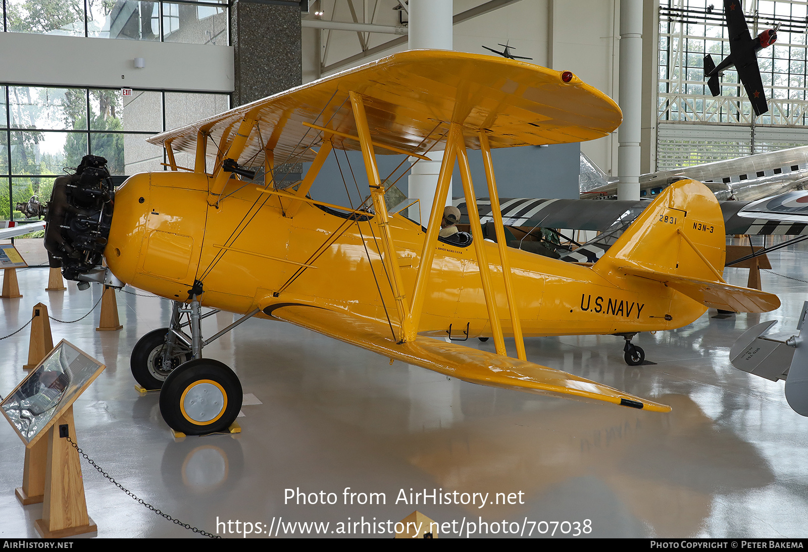 Aircraft Photo of 2831 | Naval Aircraft Factory N3N-3 | USA - Navy | AirHistory.net #707038