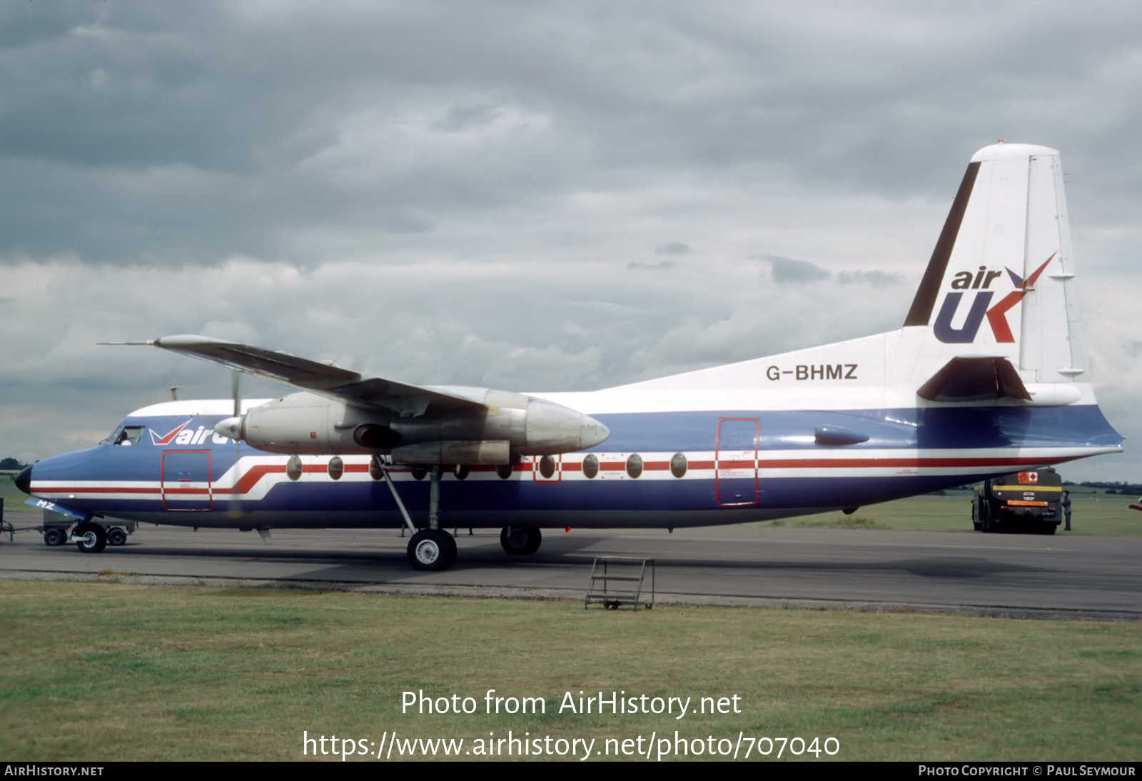 Aircraft Photo of G-BHMZ | Fokker F27-200 Friendship | Air UK | AirHistory.net #707040