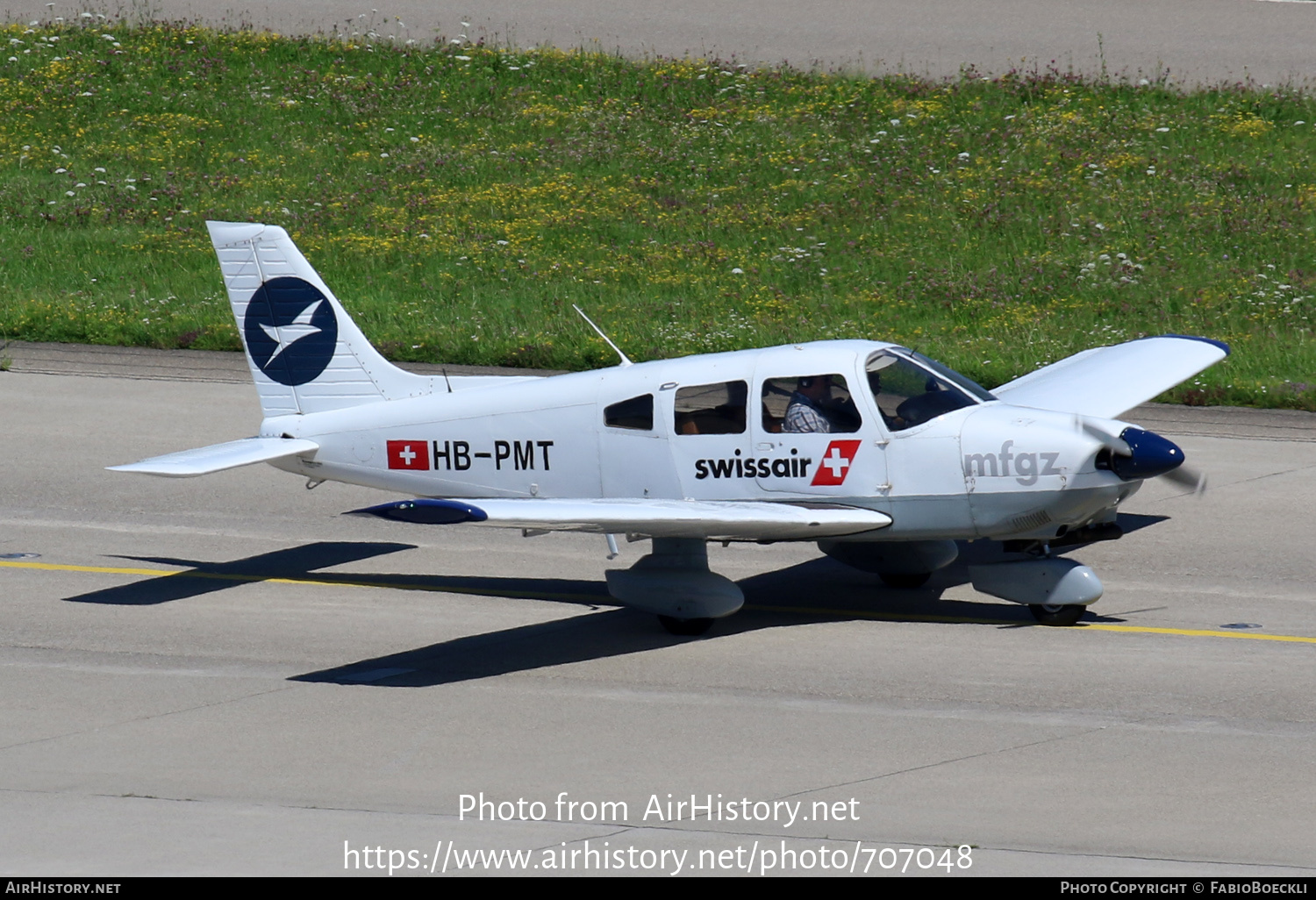 Aircraft Photo of HB-PMT | Piper PA-28-181 Archer II | MFGZ - Motorfluggruppe Zürich | AirHistory.net #707048