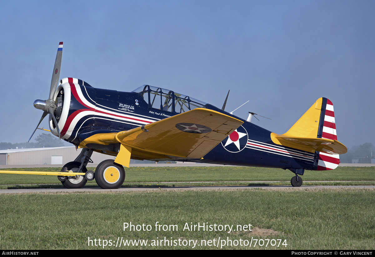 Aircraft Photo of N840 | North American P-64 | USA - Air Force | AirHistory.net #707074