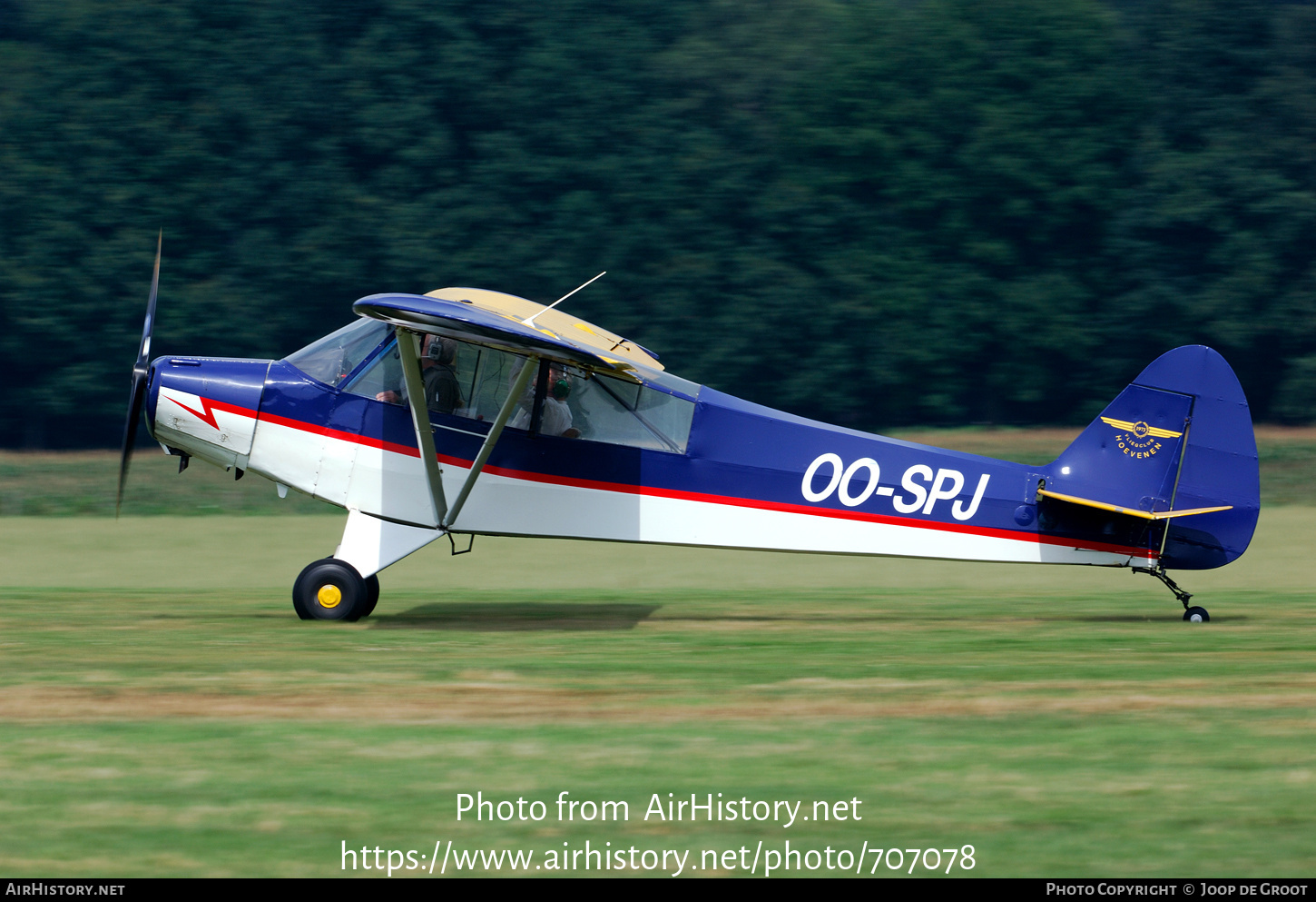 Aircraft Photo of OO-SPJ | Piper PA-18-95 Super Cub | Vliegclub Hoevenen | AirHistory.net #707078