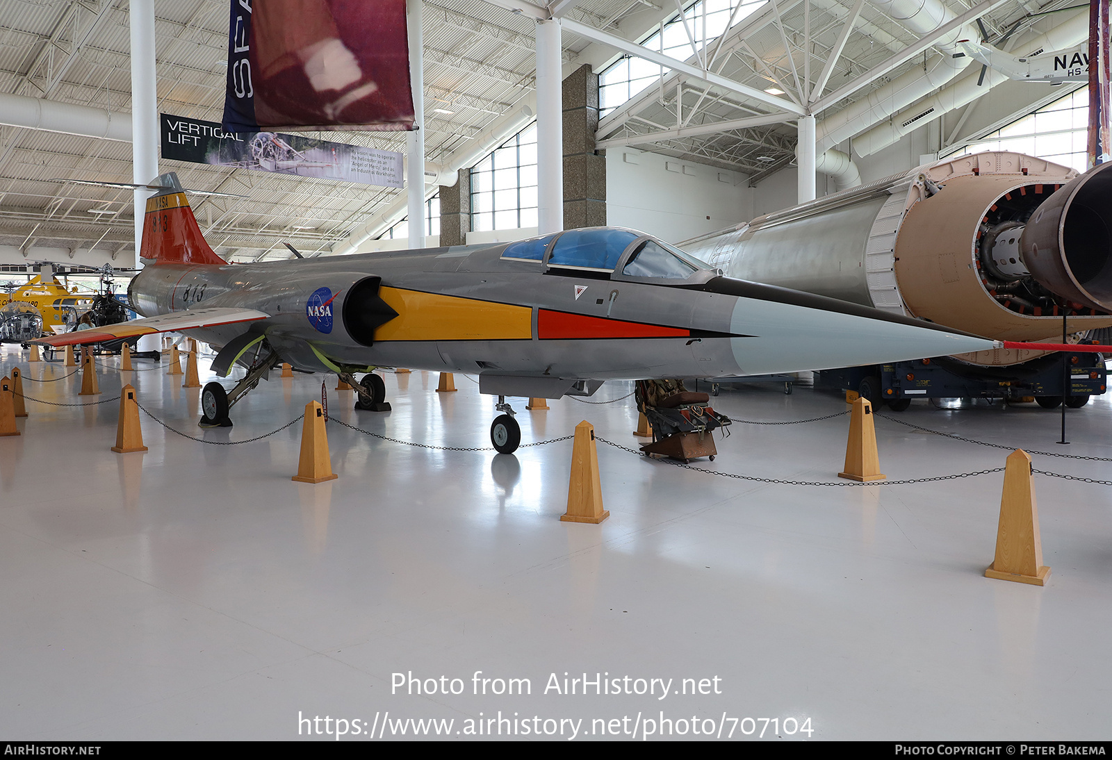 Aircraft Photo of NASA 813 | Lockheed F-104N Starfighter | NASA - National Aeronautics and Space Administration | AirHistory.net #707104