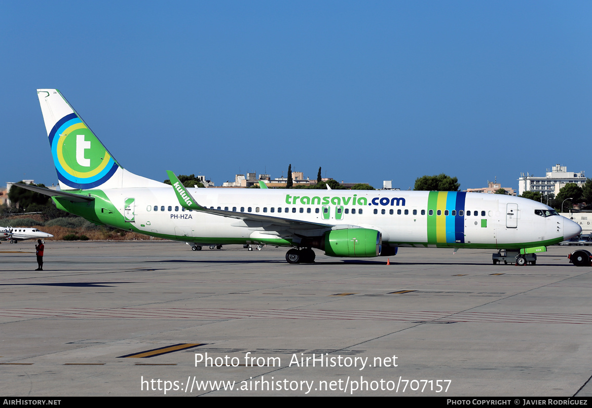 Aircraft Photo of PH-HZA | Boeing 737-8K2 | Transavia | AirHistory.net #707157