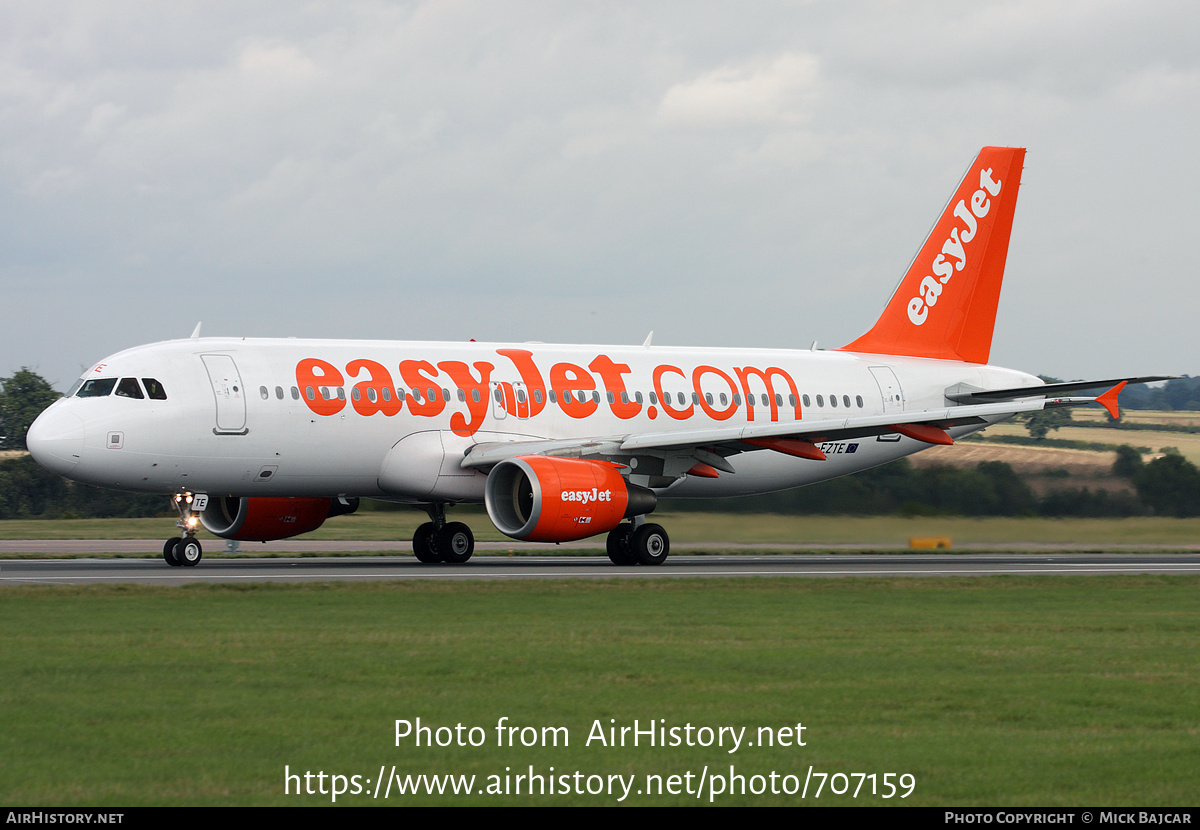 Aircraft Photo of G-EZTE | Airbus A320-214 | EasyJet | AirHistory.net #707159