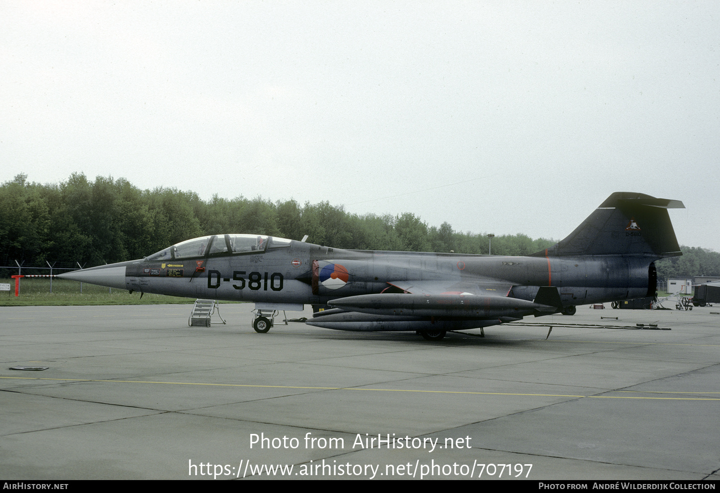 Aircraft Photo of D-5810 | Lockheed TF-104G Starfighter | Netherlands - Air Force | AirHistory.net #707197