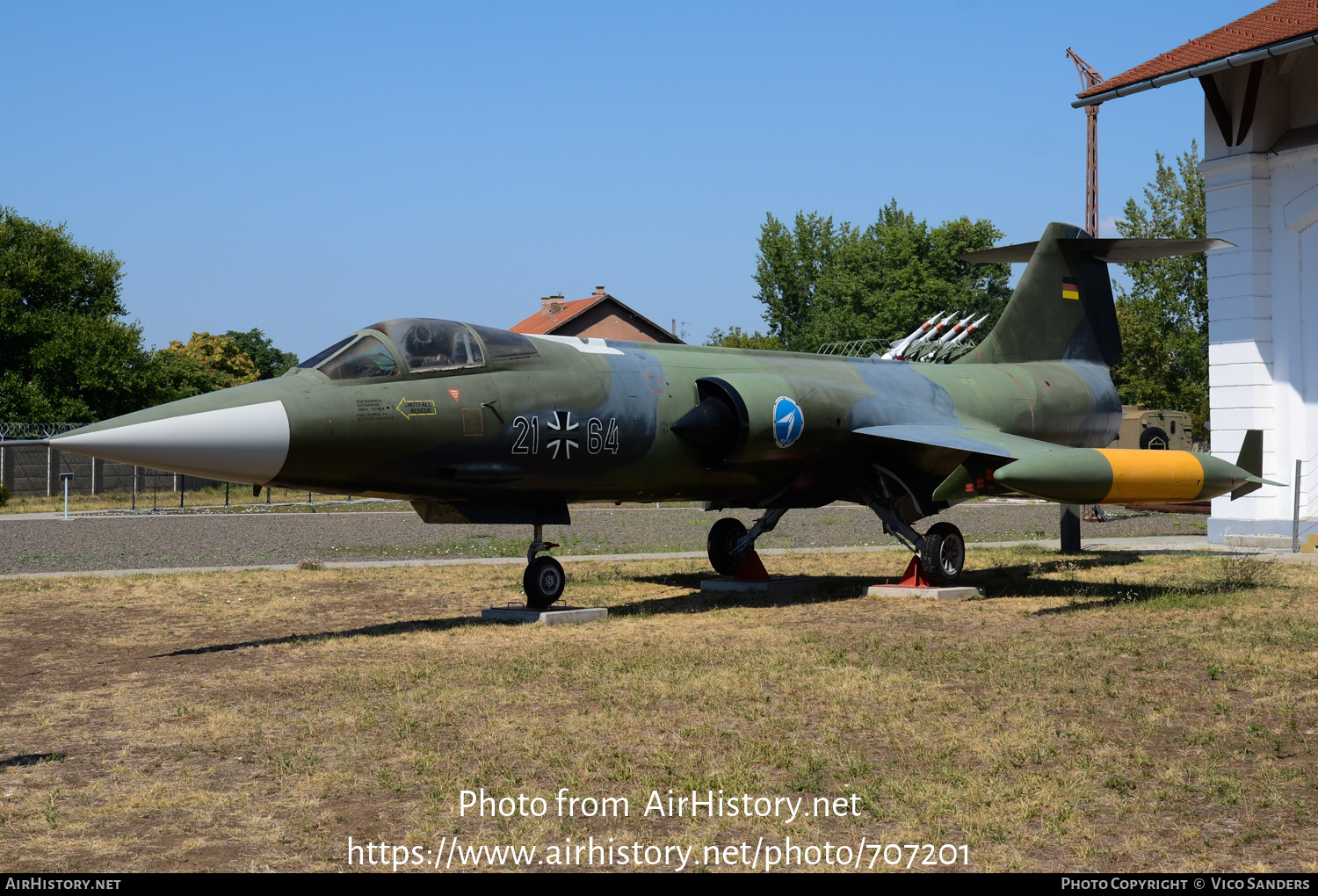 Aircraft Photo of 2164 | Lockheed F-104G Starfighter | Germany - Air Force | AirHistory.net #707201