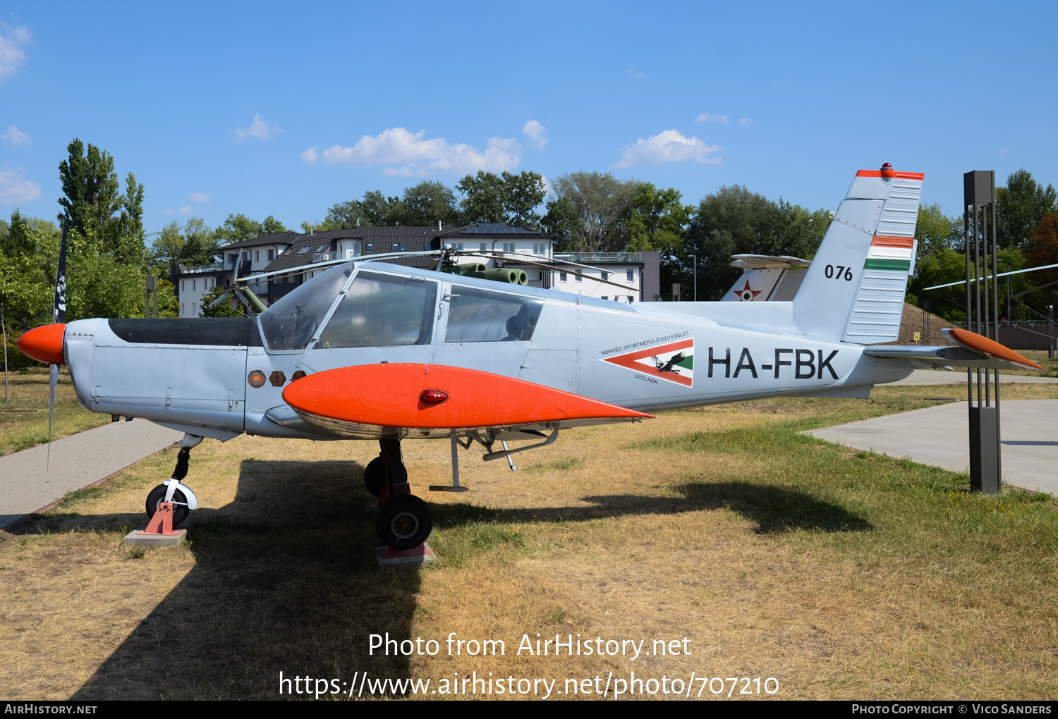 Aircraft Photo of 076 / HA-FBK | Zlin Z-43 | Hungary - Air Force | AirHistory.net #707210