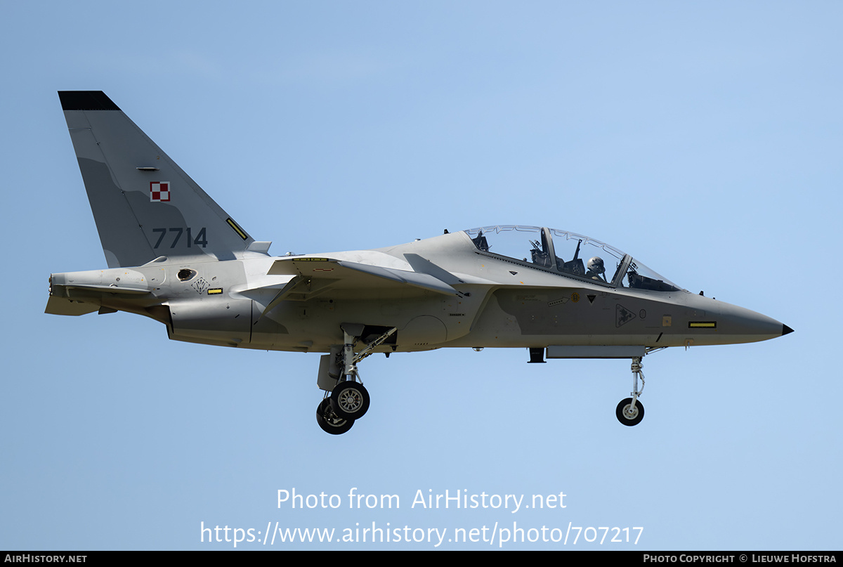 Aircraft Photo of 7714 | Alenia Aermacchi M-346A Master | Poland - Air Force | AirHistory.net #707217