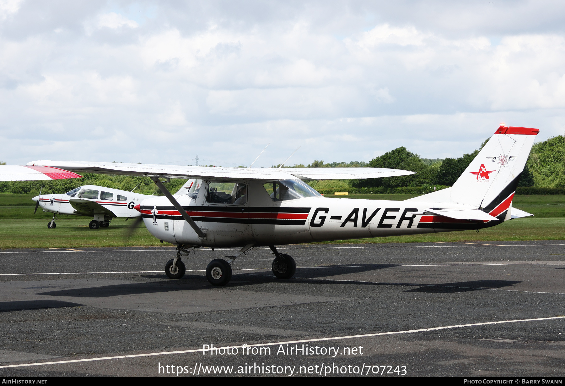 Aircraft Photo of G-AVER | Reims F150G | LAC Flying School - Lancashire Aero Club | AirHistory.net #707243