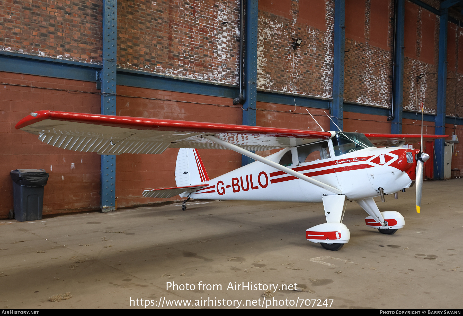 Aircraft Photo of G-BULO | Luscombe 8F Silvaire | AirHistory.net #707247