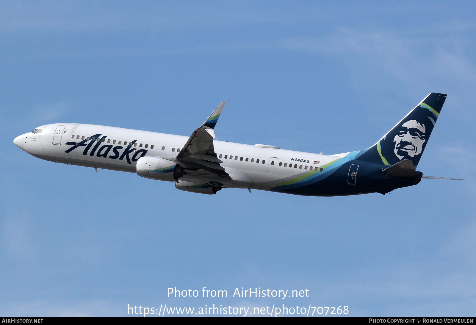 Aircraft Photo of N448AS | Boeing 737-990/ER | Alaska Airlines | AirHistory.net #707268