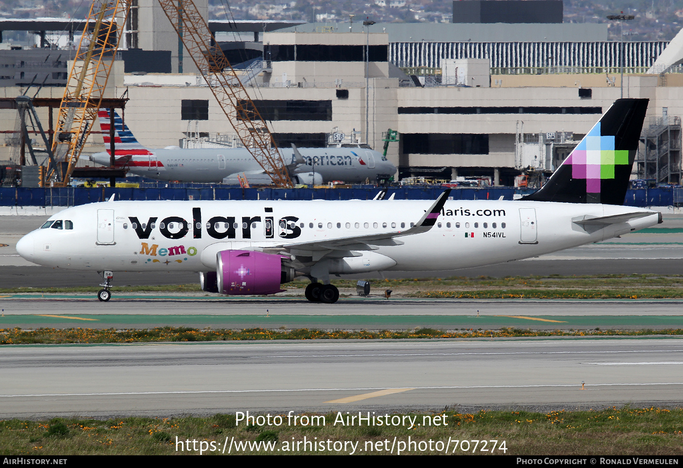 Aircraft Photo of N541VL | Airbus A320-271N | Volaris | AirHistory.net #707274