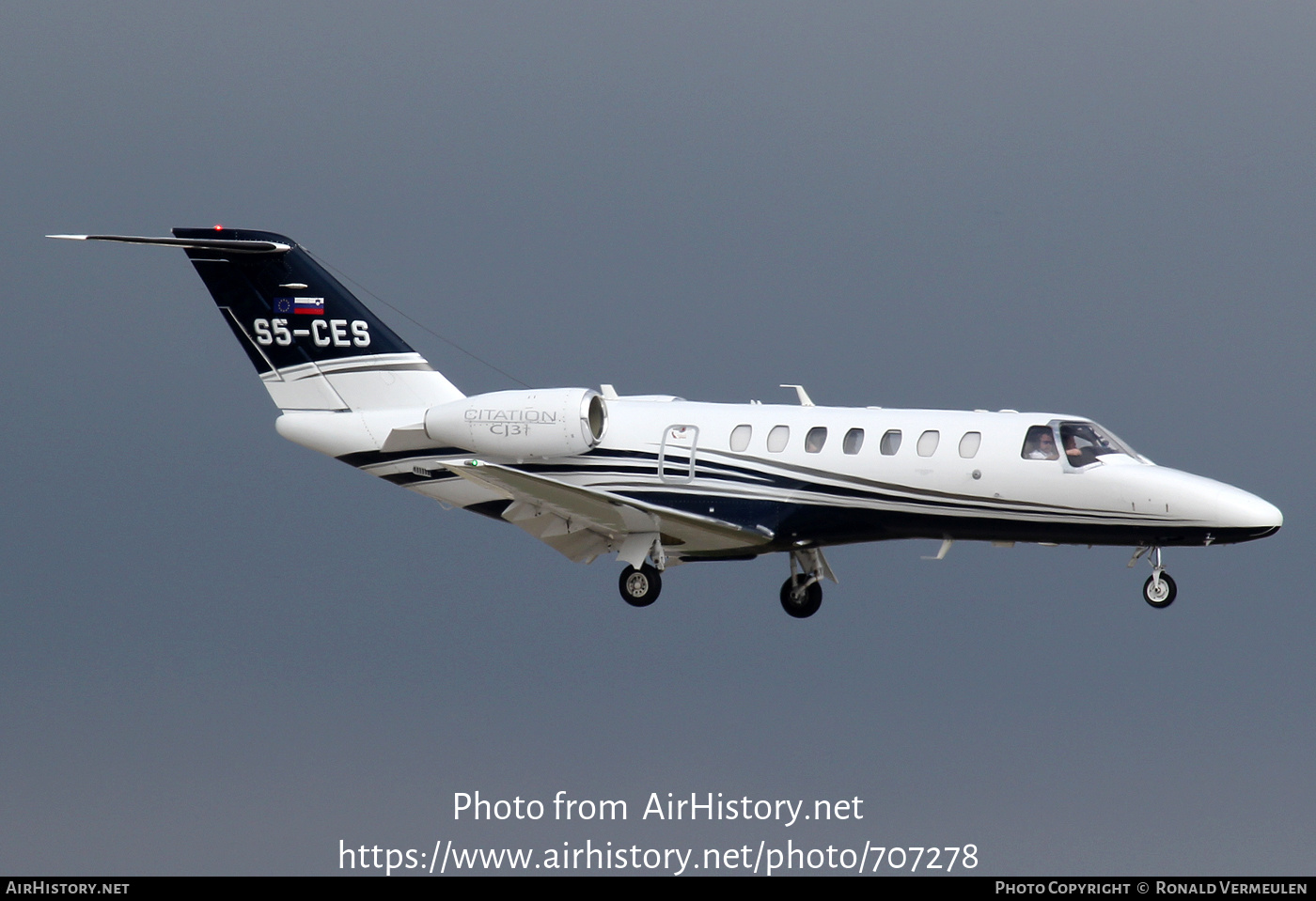 Aircraft Photo of S5-CES | Cessna 525B CitationJet CJ3+ | AirHistory.net #707278