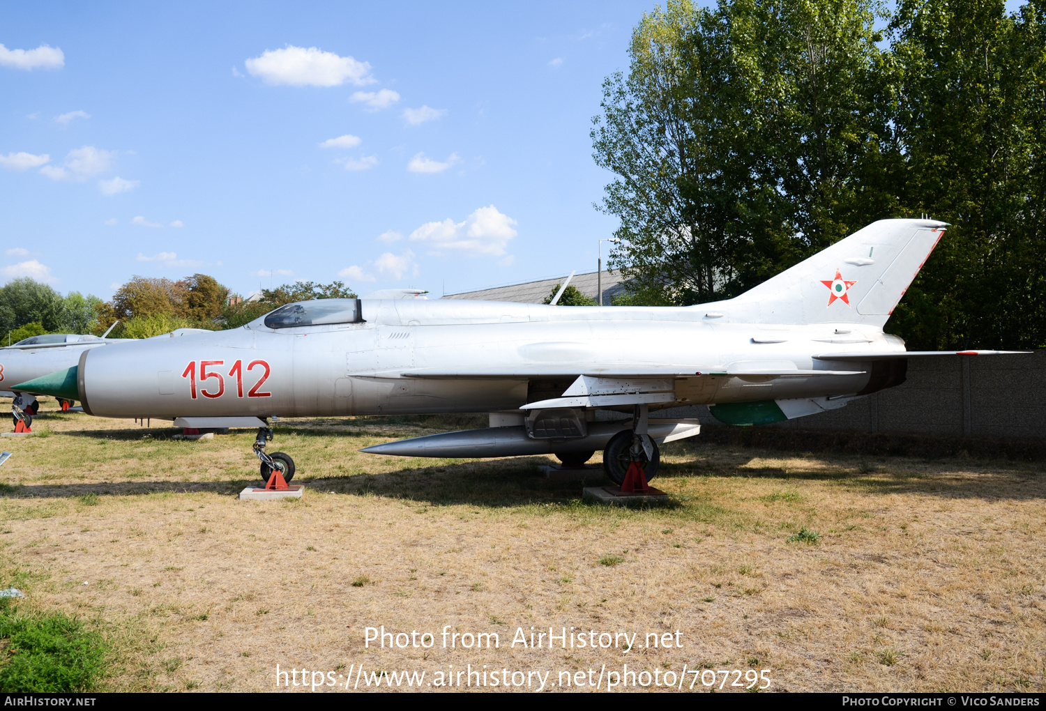 Aircraft Photo of 1512 | Mikoyan-Gurevich MiG-21PF | Hungary - Air Force | AirHistory.net #707295