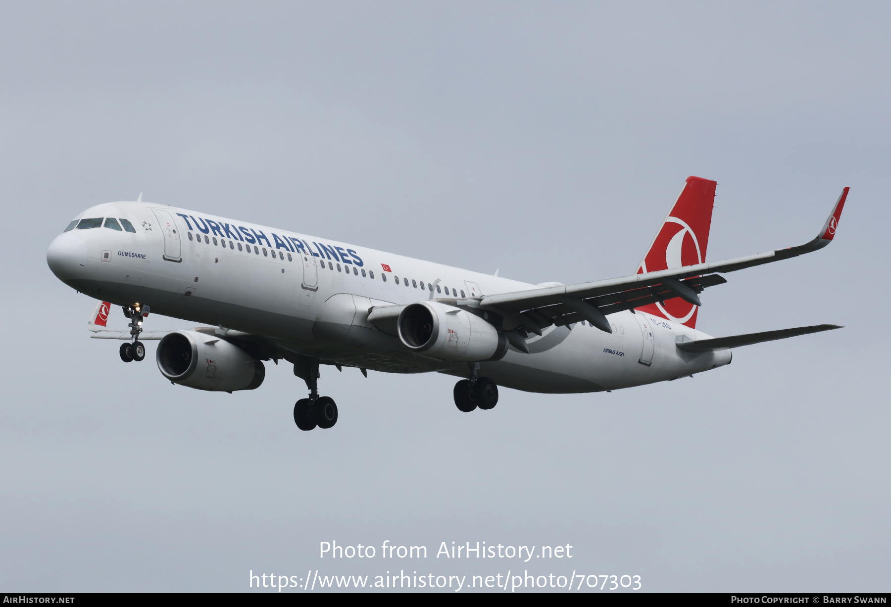 Aircraft Photo of TC-JSO | Airbus A321-231 | Turkish Airlines | AirHistory.net #707303