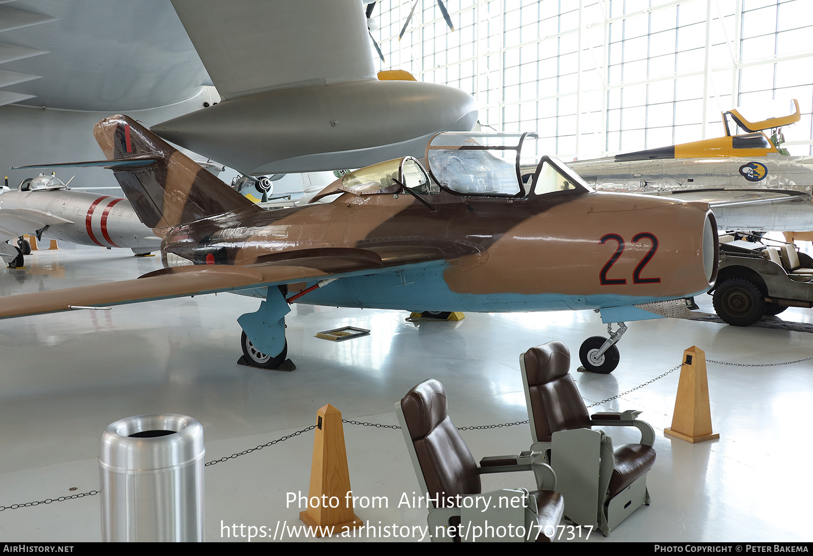 Aircraft Photo of N271JM / 22 | Mikoyan-Gurevich MiG-15UTI | AirHistory.net #707317