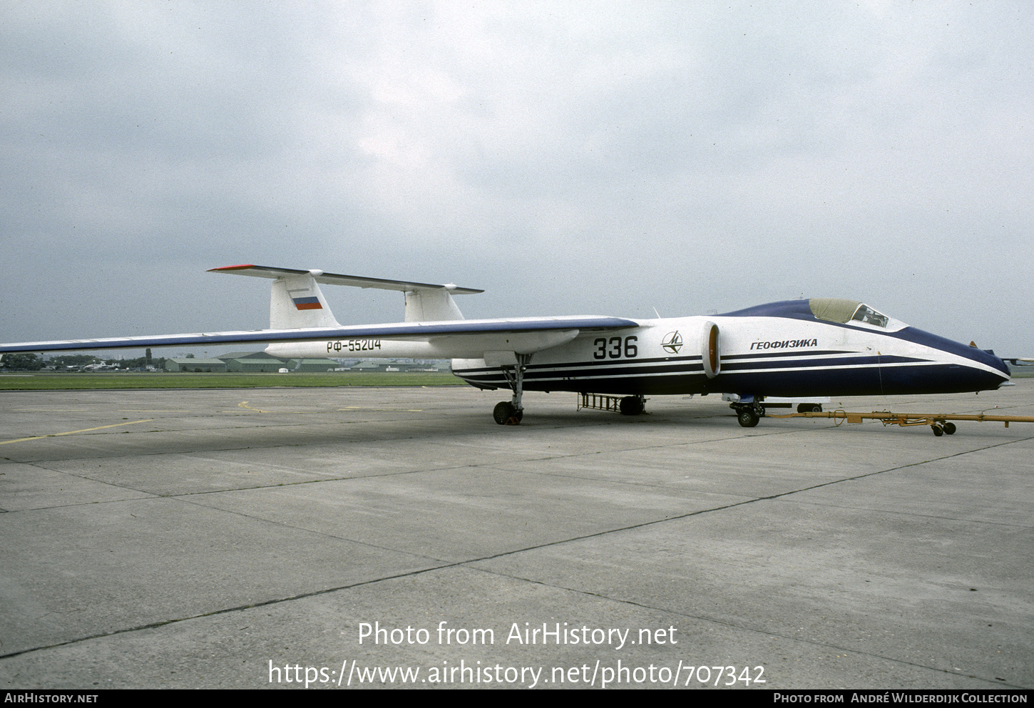 Aircraft Photo of RF-55204 | Myasishchev M-55 Geophysica | Myasichchev Design Bureau | AirHistory.net #707342