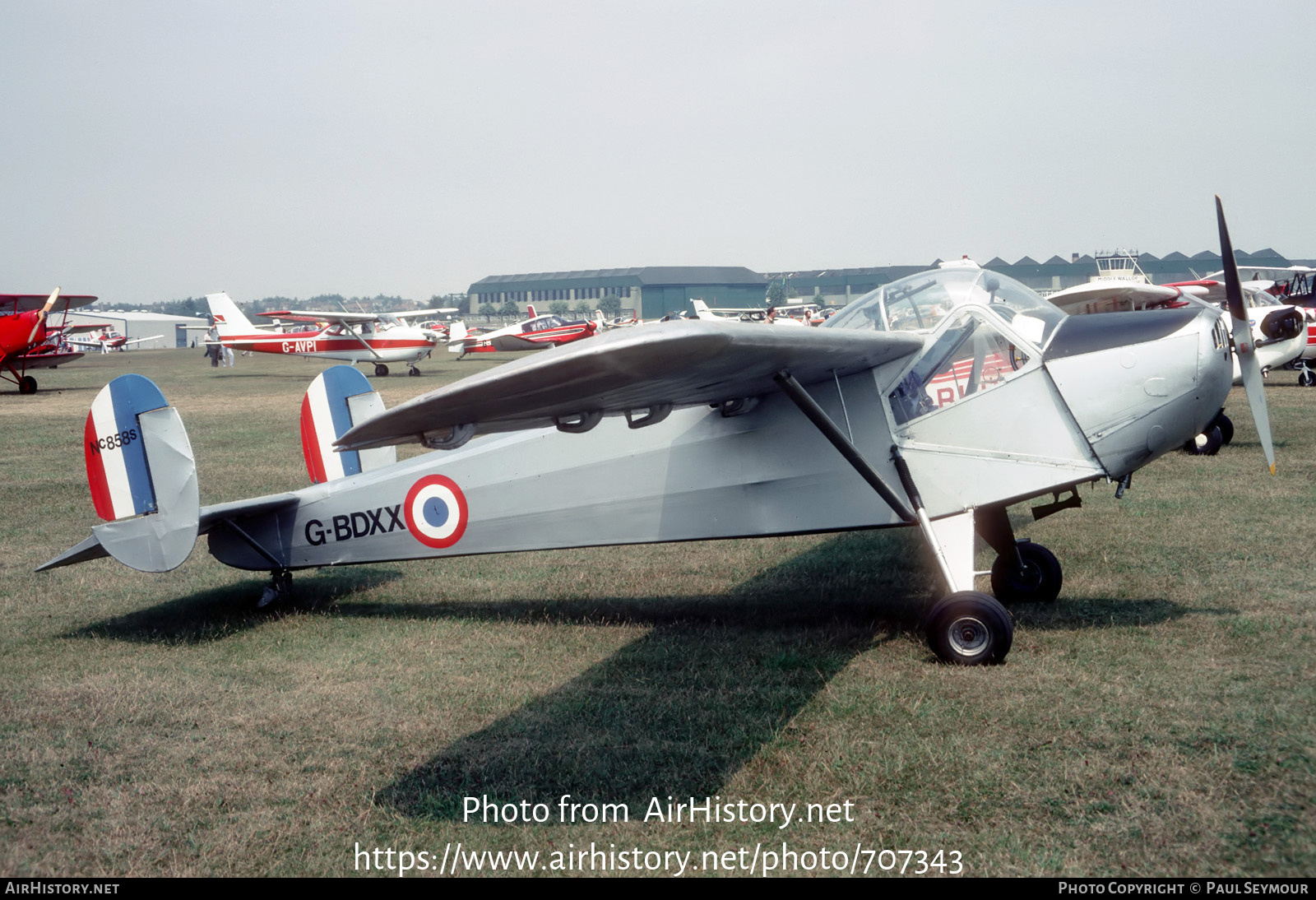 Aircraft Photo of G-BDXX | Nord NC.858S | France - Air Force | AirHistory.net #707343