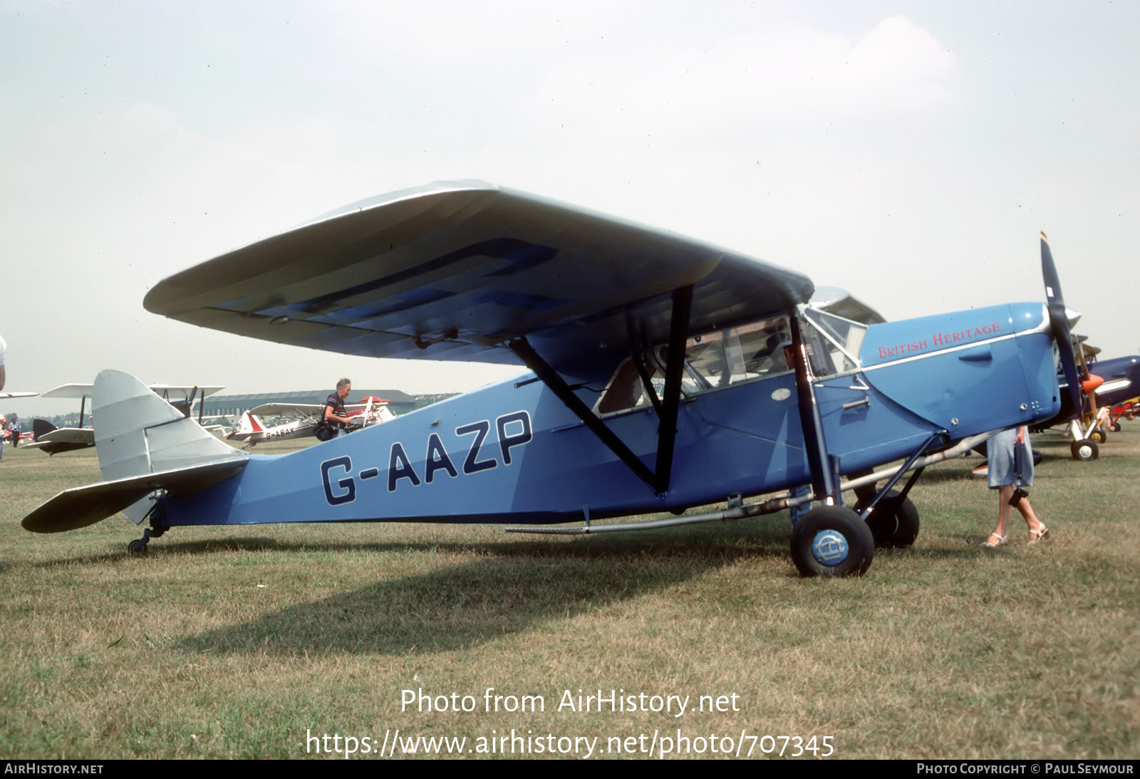 Aircraft Photo of G-AAZP | De Havilland D.H. 80A Puss Moth | AirHistory.net #707345