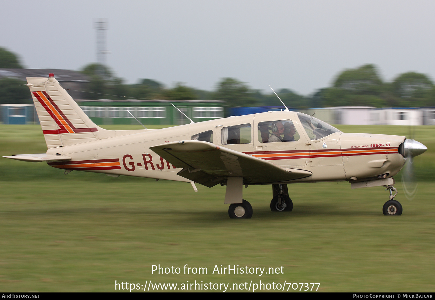 Aircraft Photo of G-RJMS | Piper PA-28R-201 Cherokee Arrow III | AirHistory.net #707377