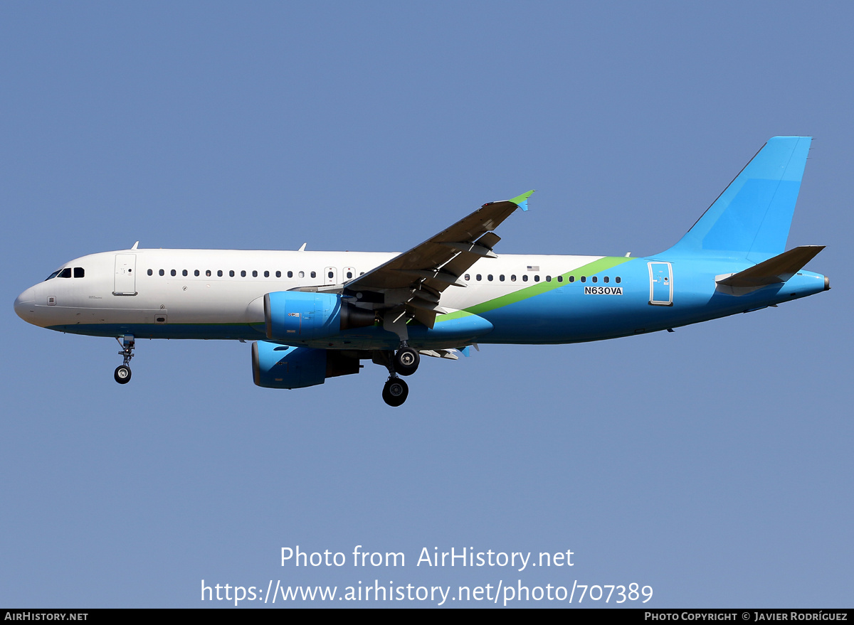 Aircraft Photo of N630VA | Airbus A320-214 | GlobalX | AirHistory.net #707389