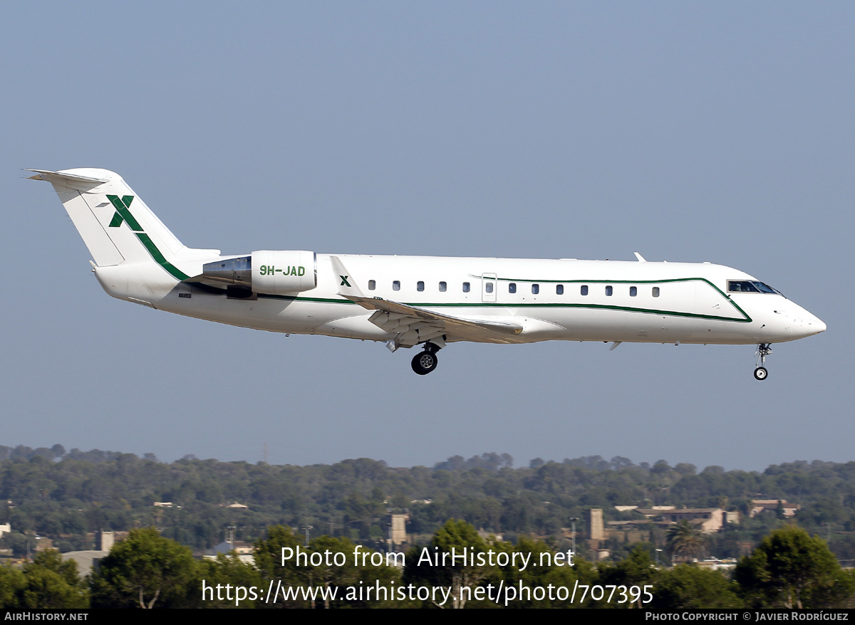 Aircraft Photo of 9H-JAD | Bombardier Challenger 850 (CRJ-200SE/CL-600-2B19) | AirX Charter | AirHistory.net #707395