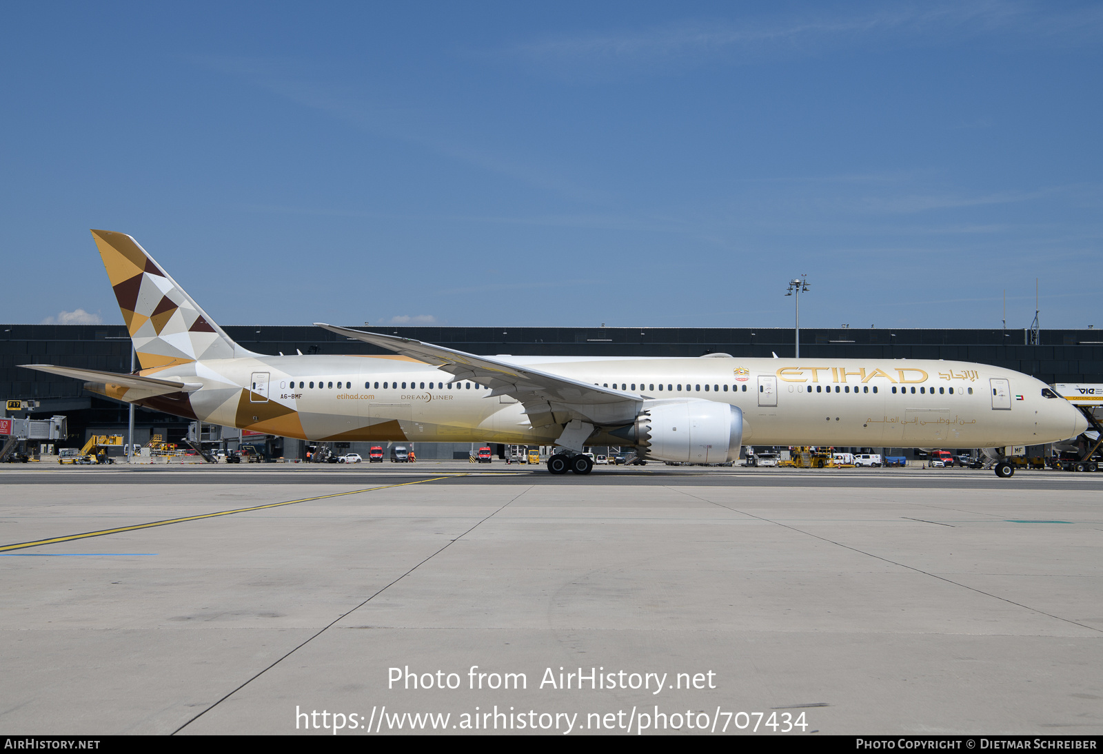 Aircraft Photo of A6-BMF | Boeing 787-10 Dreamliner | Etihad Airways | AirHistory.net #707434