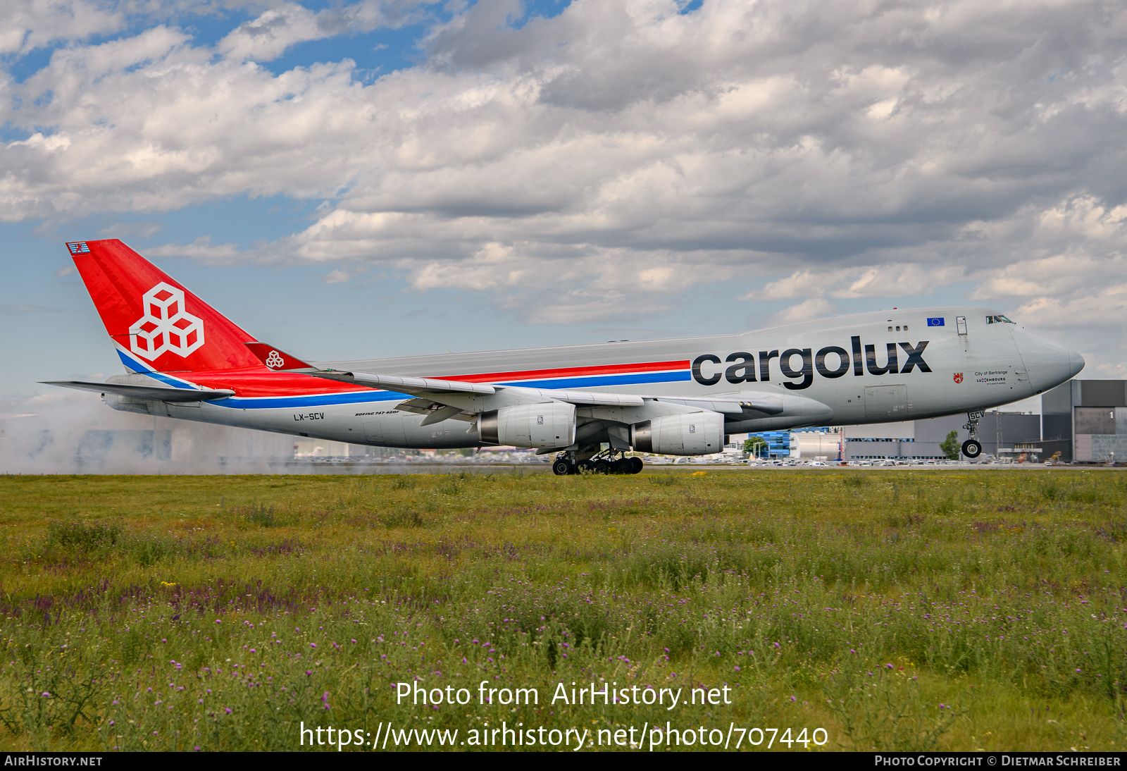 Aircraft Photo of LX-SCV | Boeing 747-4R7F/SCD | Cargolux | AirHistory.net #707440