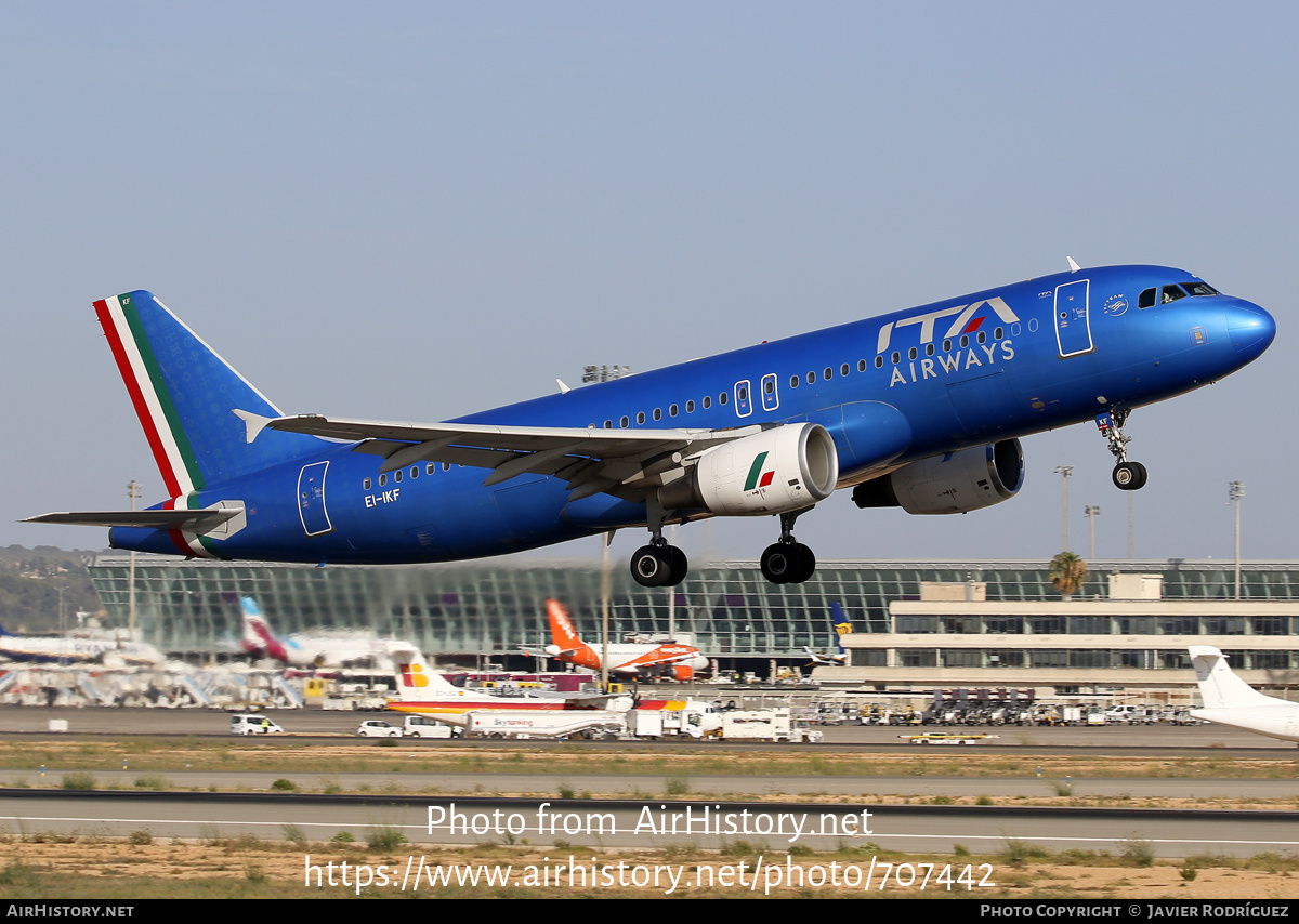 Aircraft Photo of EI-IKF | Airbus A320-214 | ITA Airways | AirHistory.net #707442